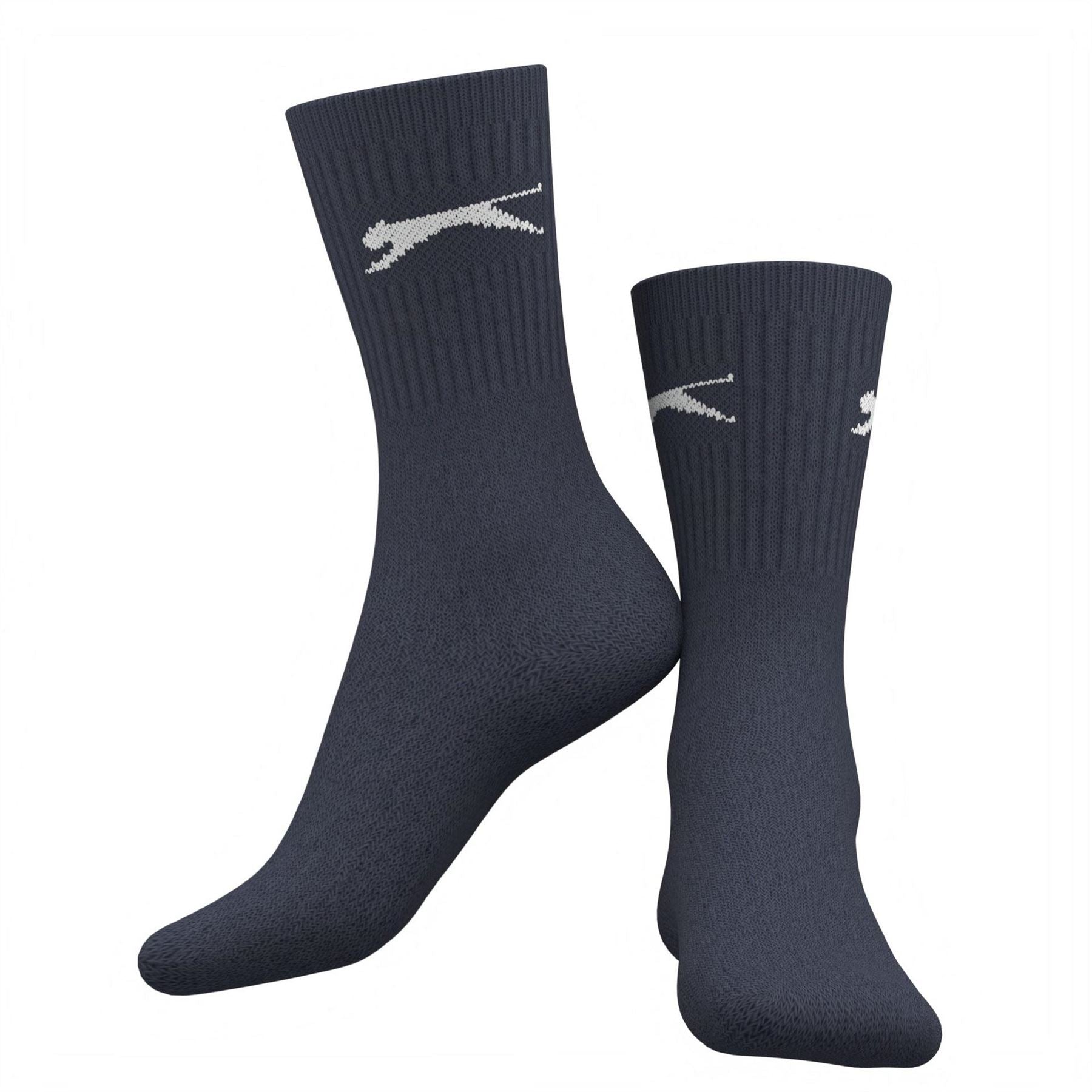Slazenger 5 Pack Crew Socks Ladies