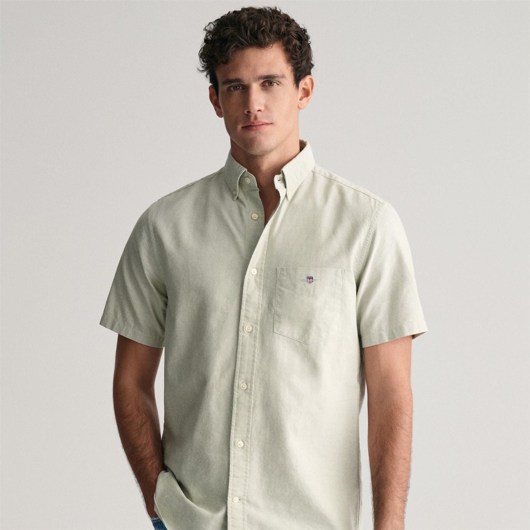 Gant Fit Classic Oxford Short Sleeve Shirt