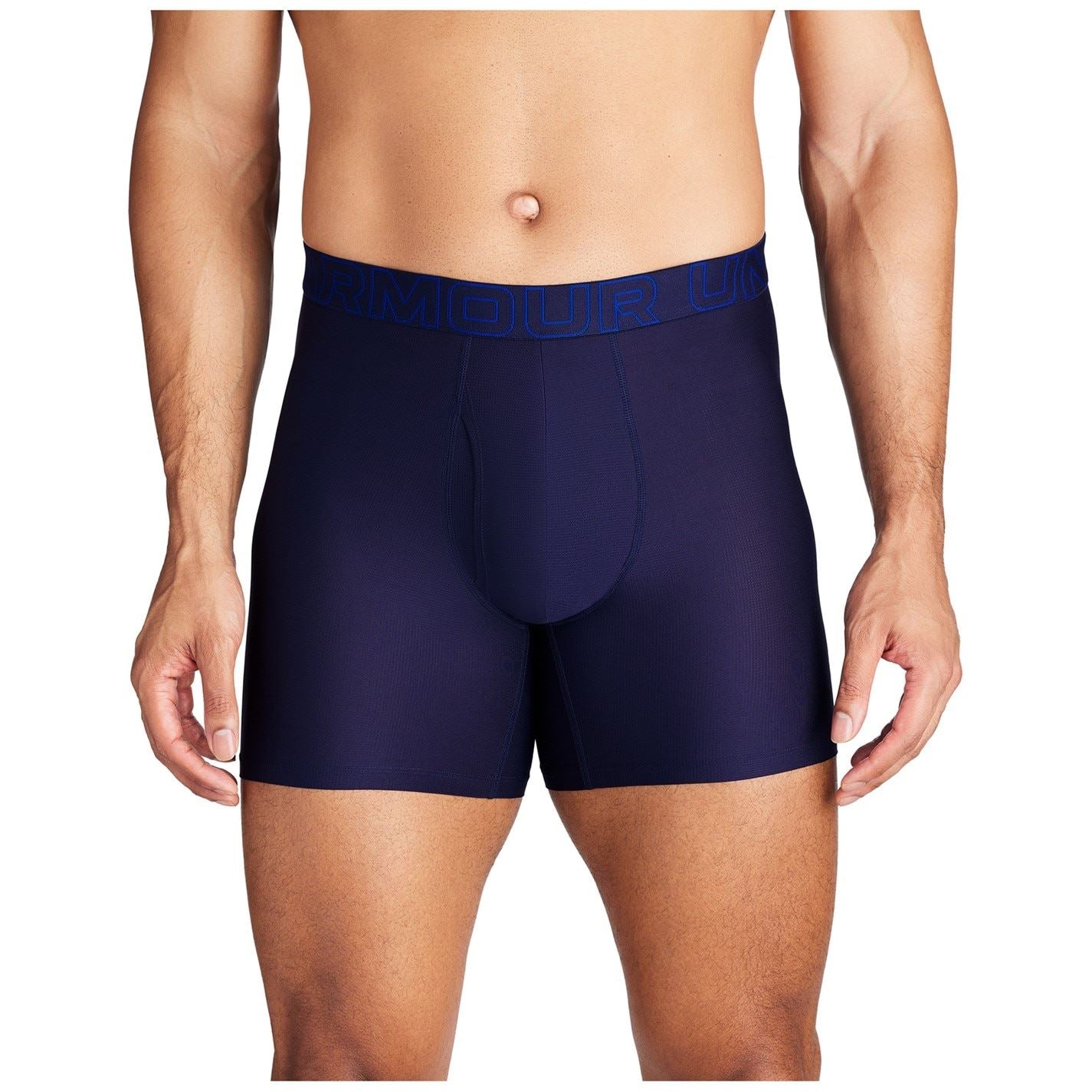Under Armour Performance Mesh 6 Inch 3 Pack Boxer Brief