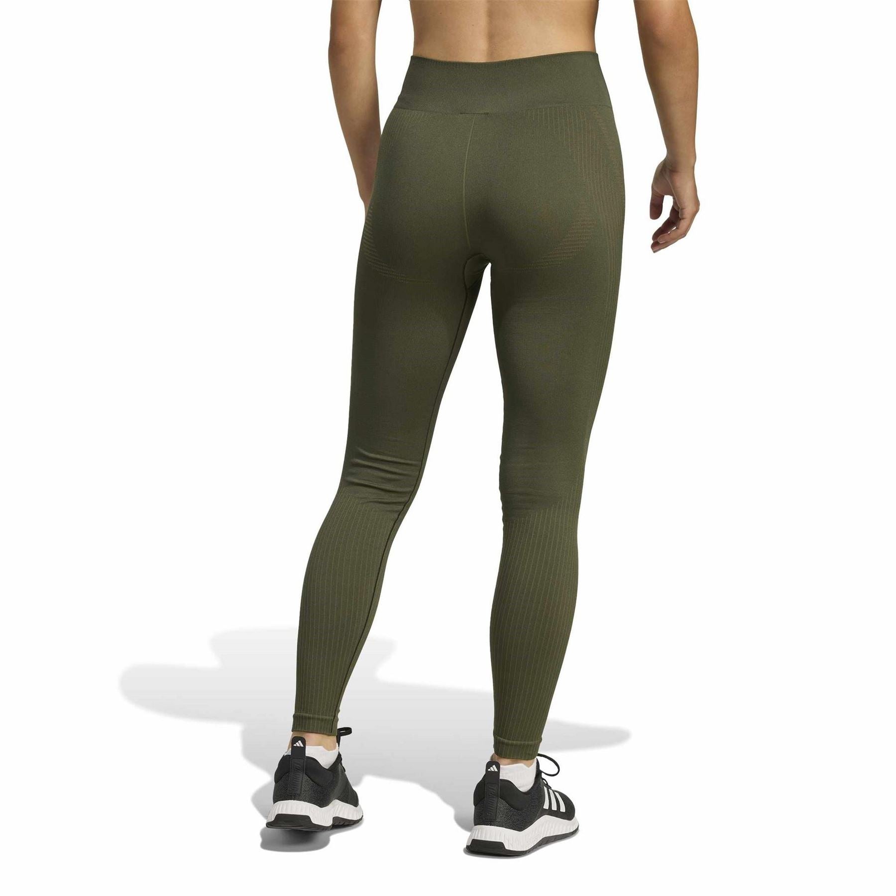 adidas Womens Workout Essentials Full Length Knit Leggings