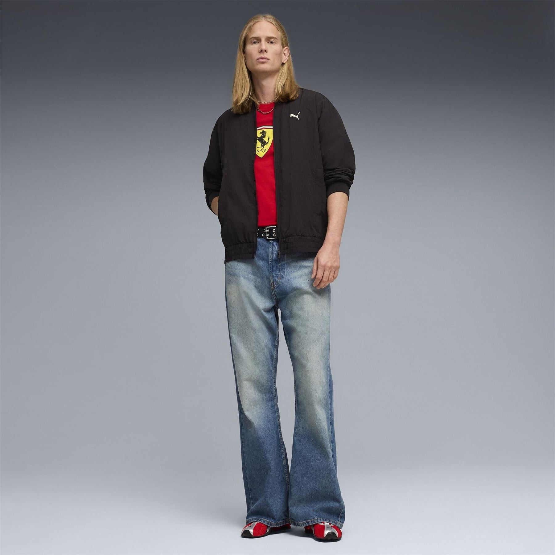 Puma Mens Scuderia Ferrari Shield Tee