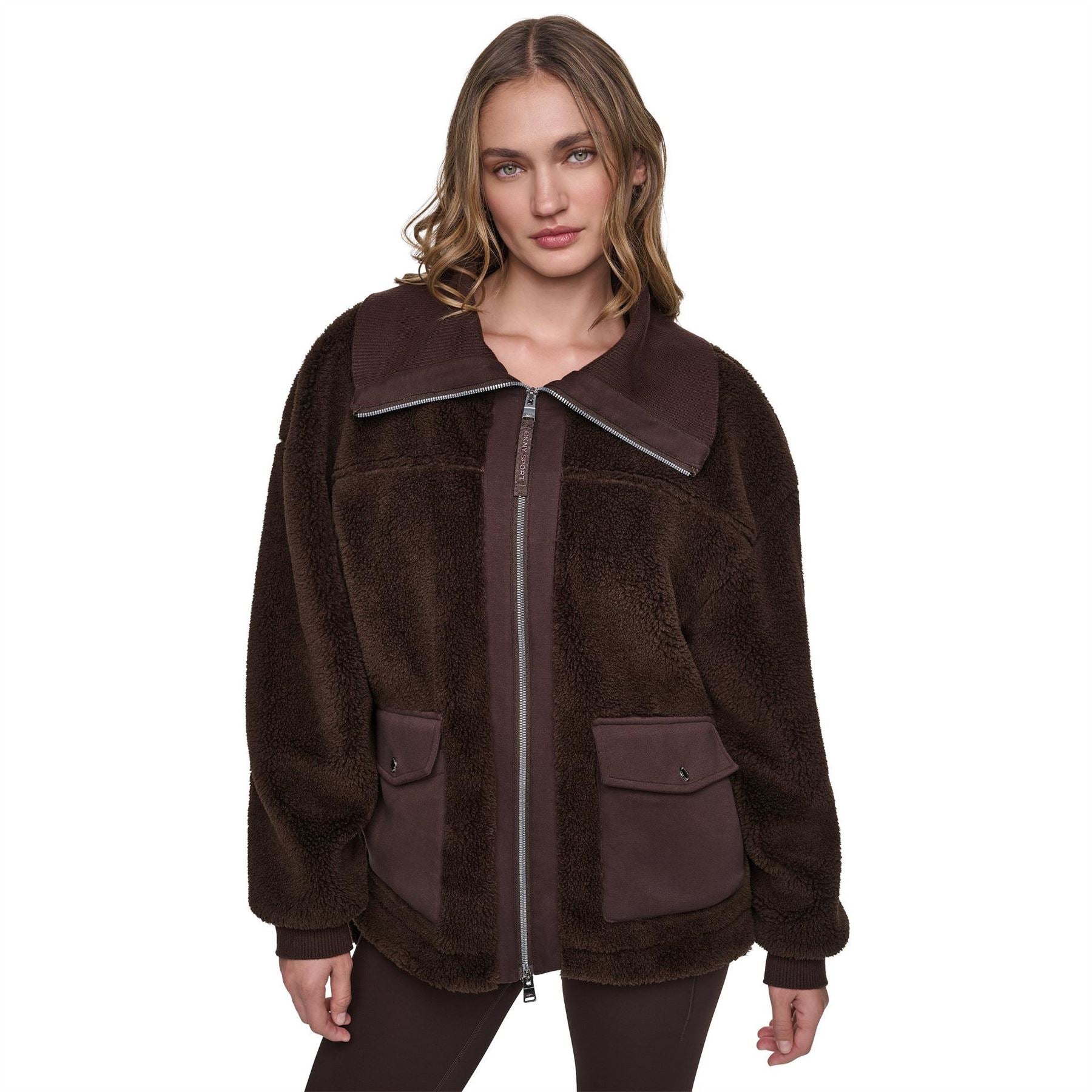 DKNY Fnlnk Shrpa Jacket Ld64