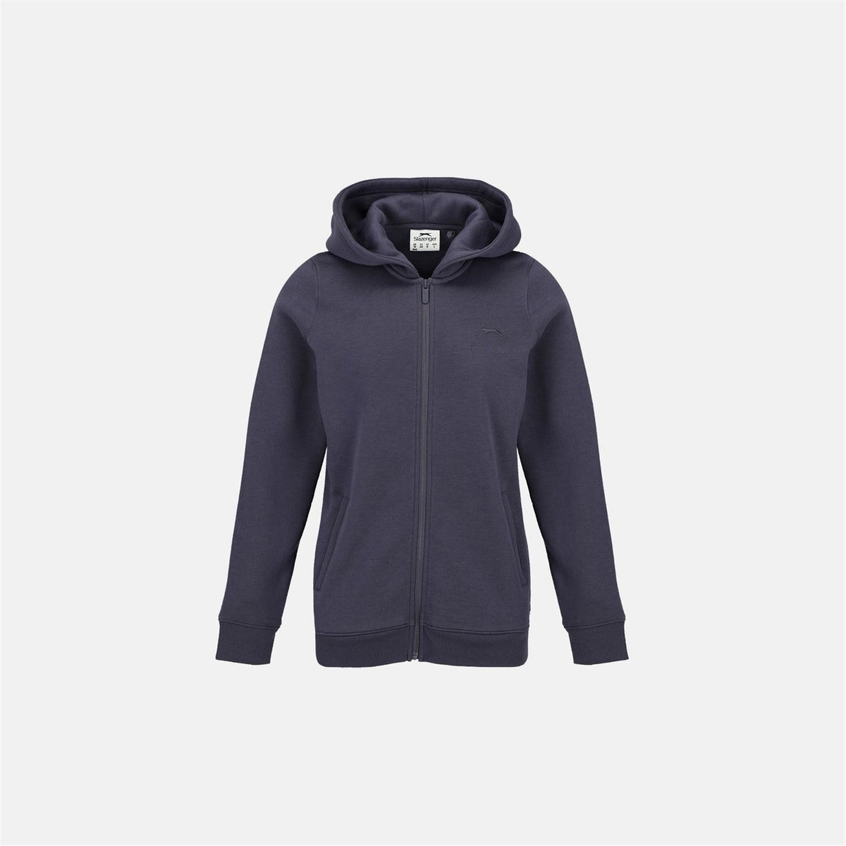 Slazenger Womens Fitted Full Zip Hoodie