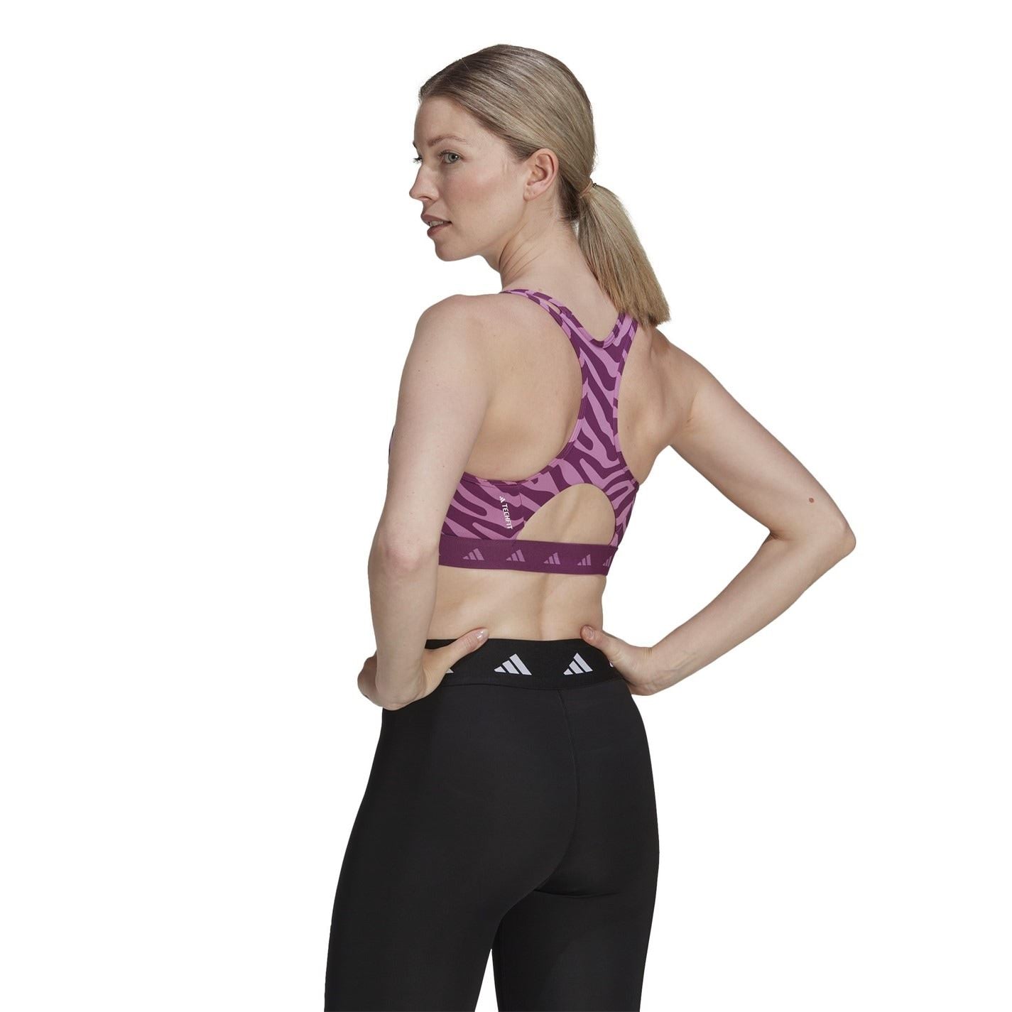 adidas Hyperglam Medium Impact Sports Bra