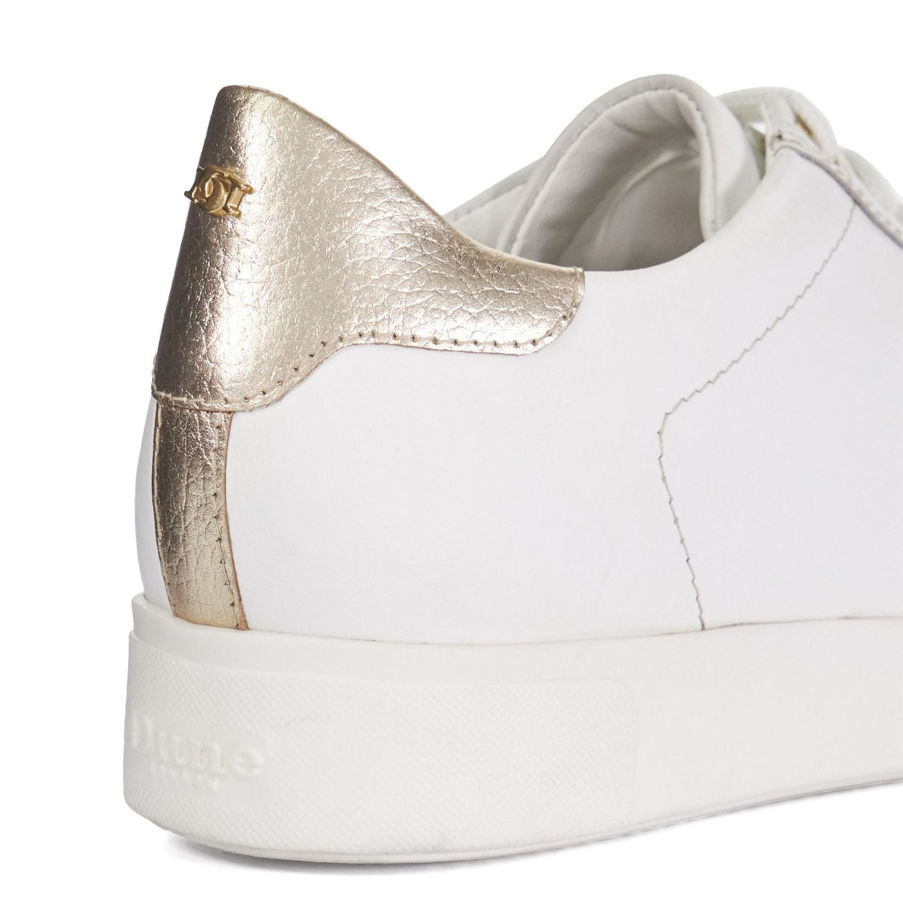 Dune London Lo Edriss LD99 Star Patterned Canvas Low Top Sneakers