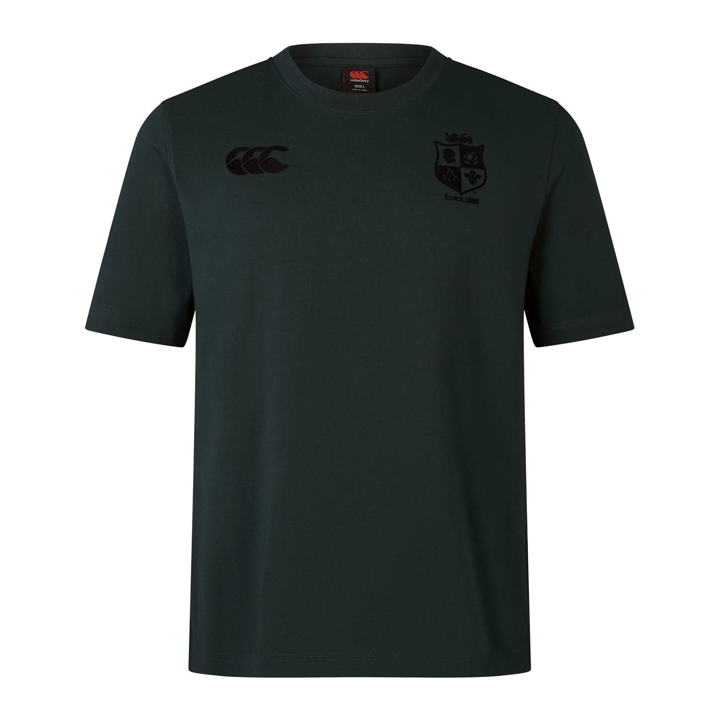 Canterbury Mens British  And  Irish Lions Stealth T-Shirt
