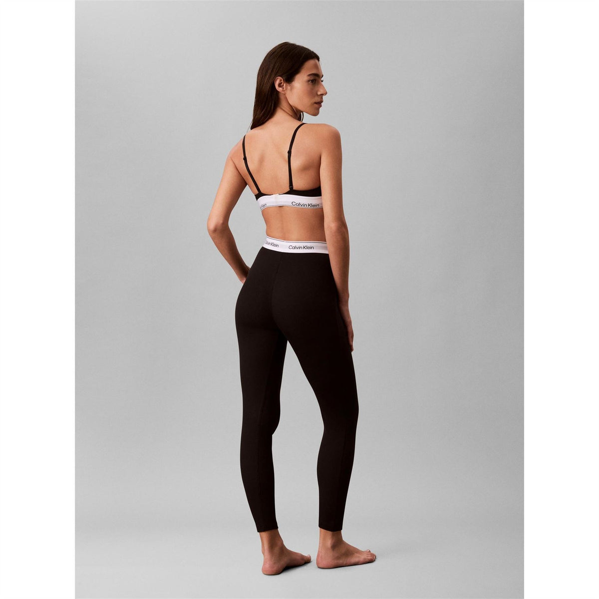 Calvin Klein Calvin Rib High Waisted Skinny Fit Leggings