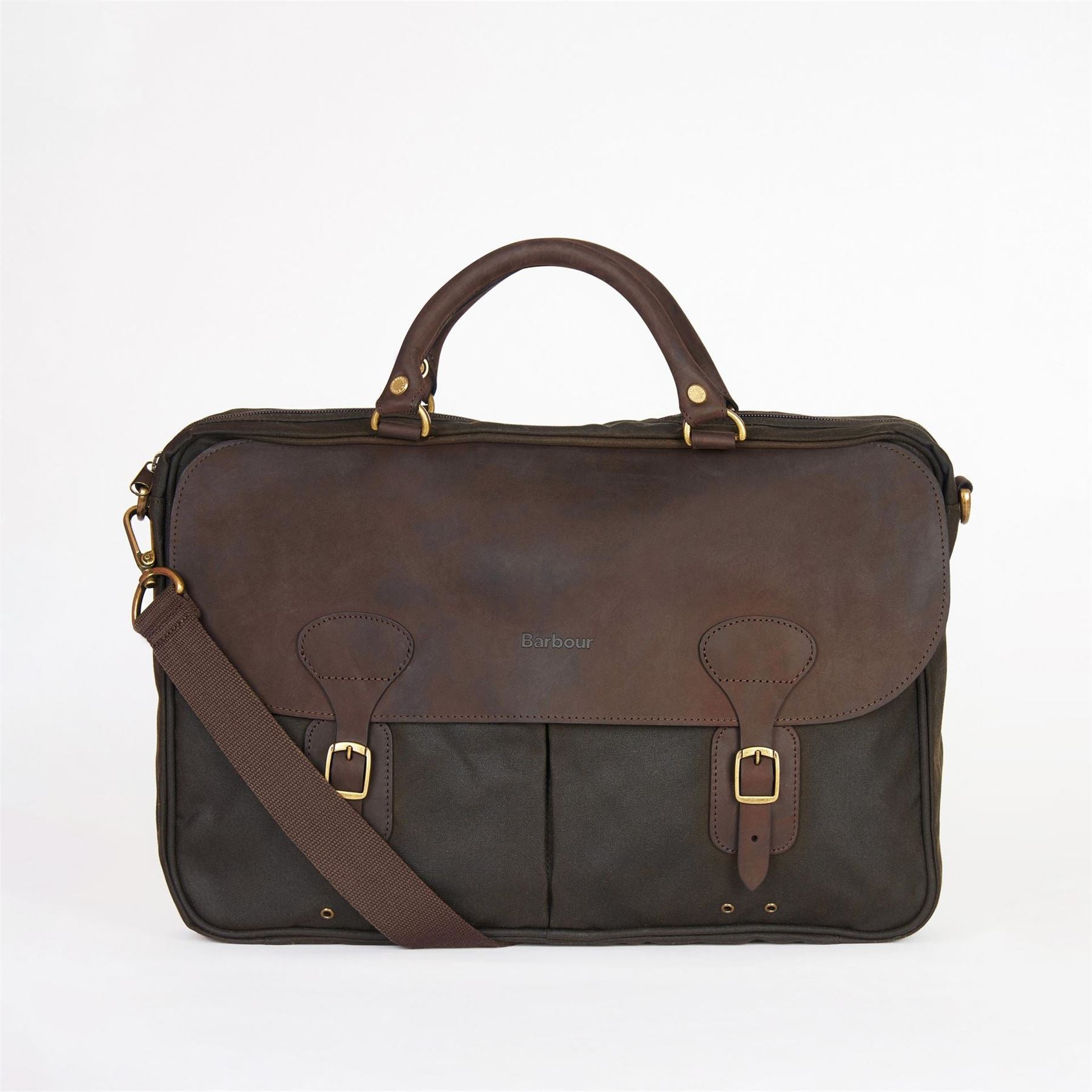 Barbour Leather Briefcase