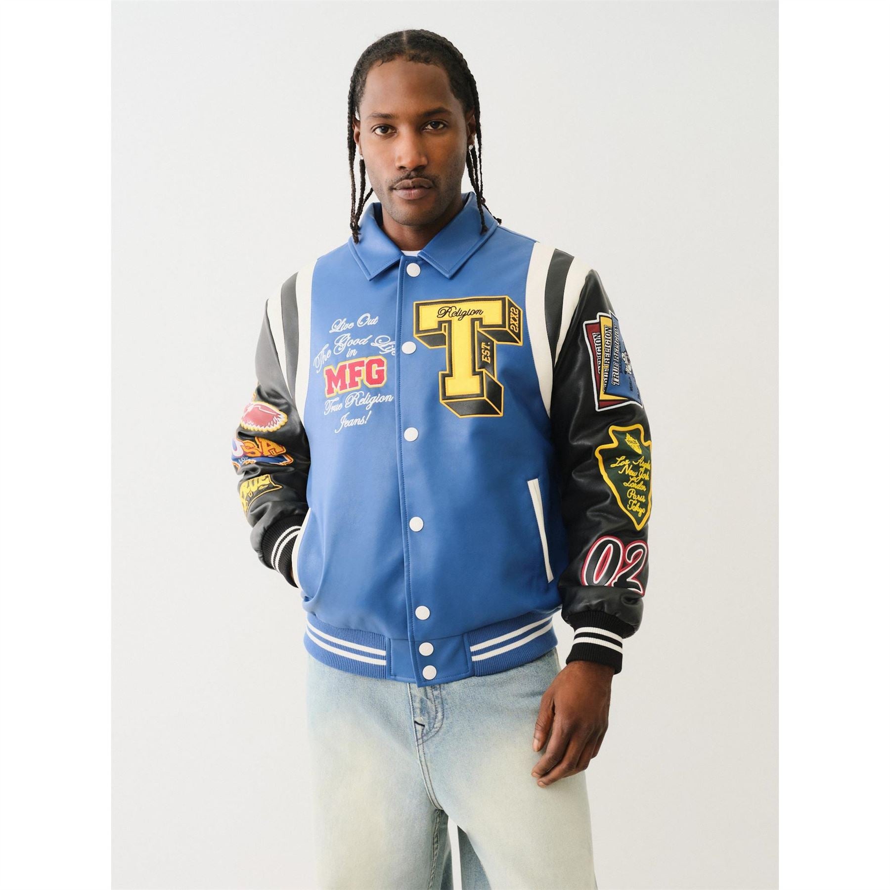 True Religion Pu Jacket