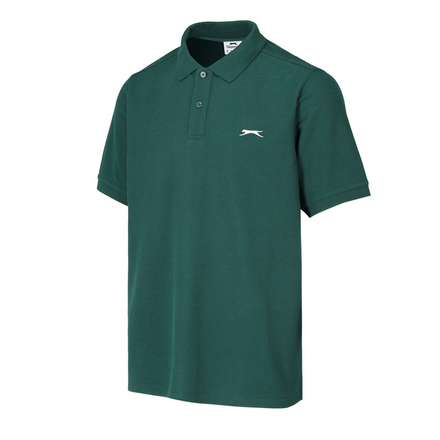Slazenger Mens Plain Polo Shirt