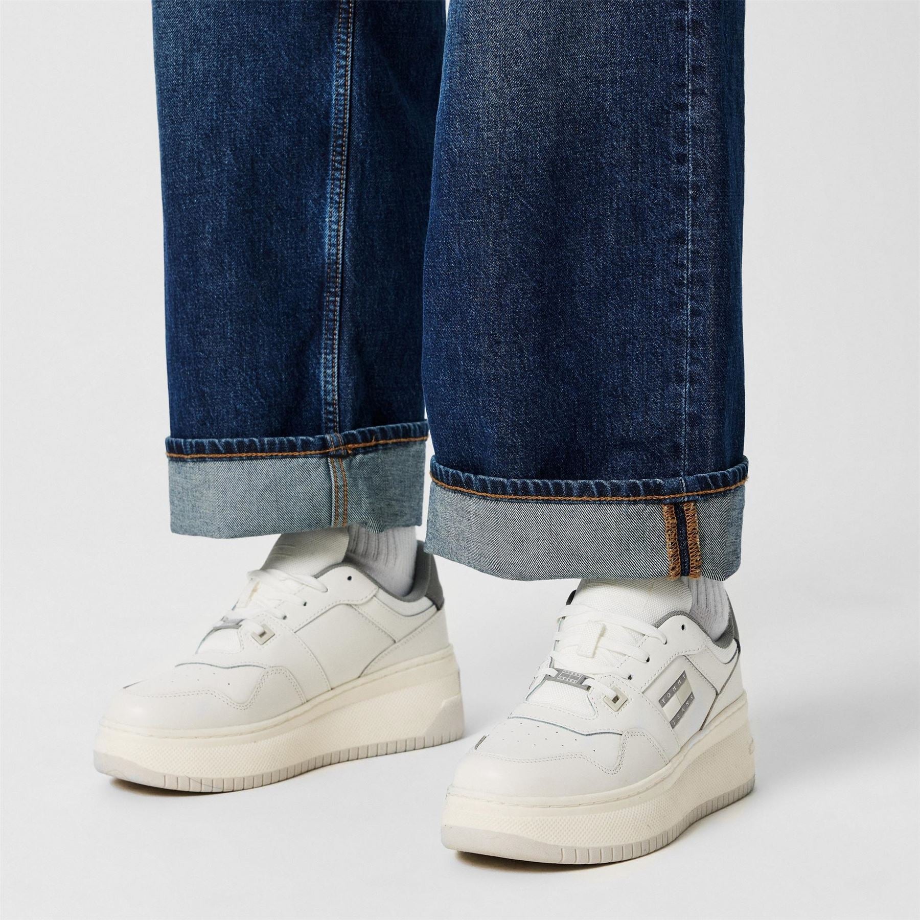 Tommy Jeans Retro Basket Flatform Metal