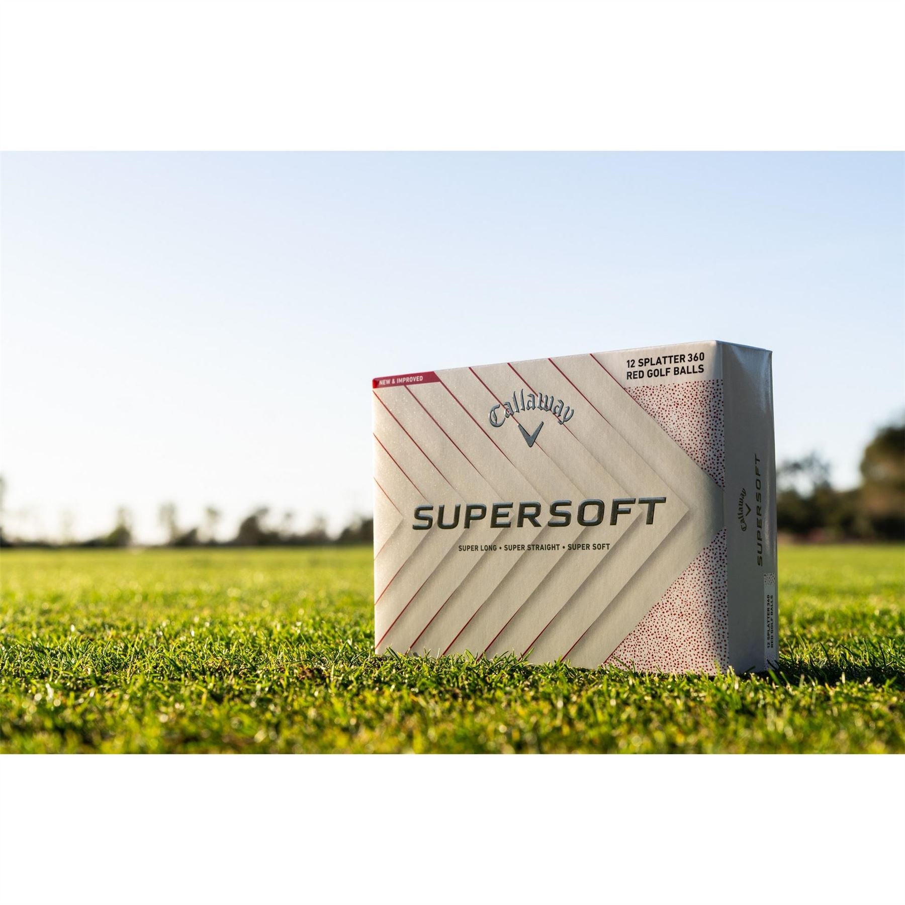 Callaway Supersoft Splatter Golf Balls