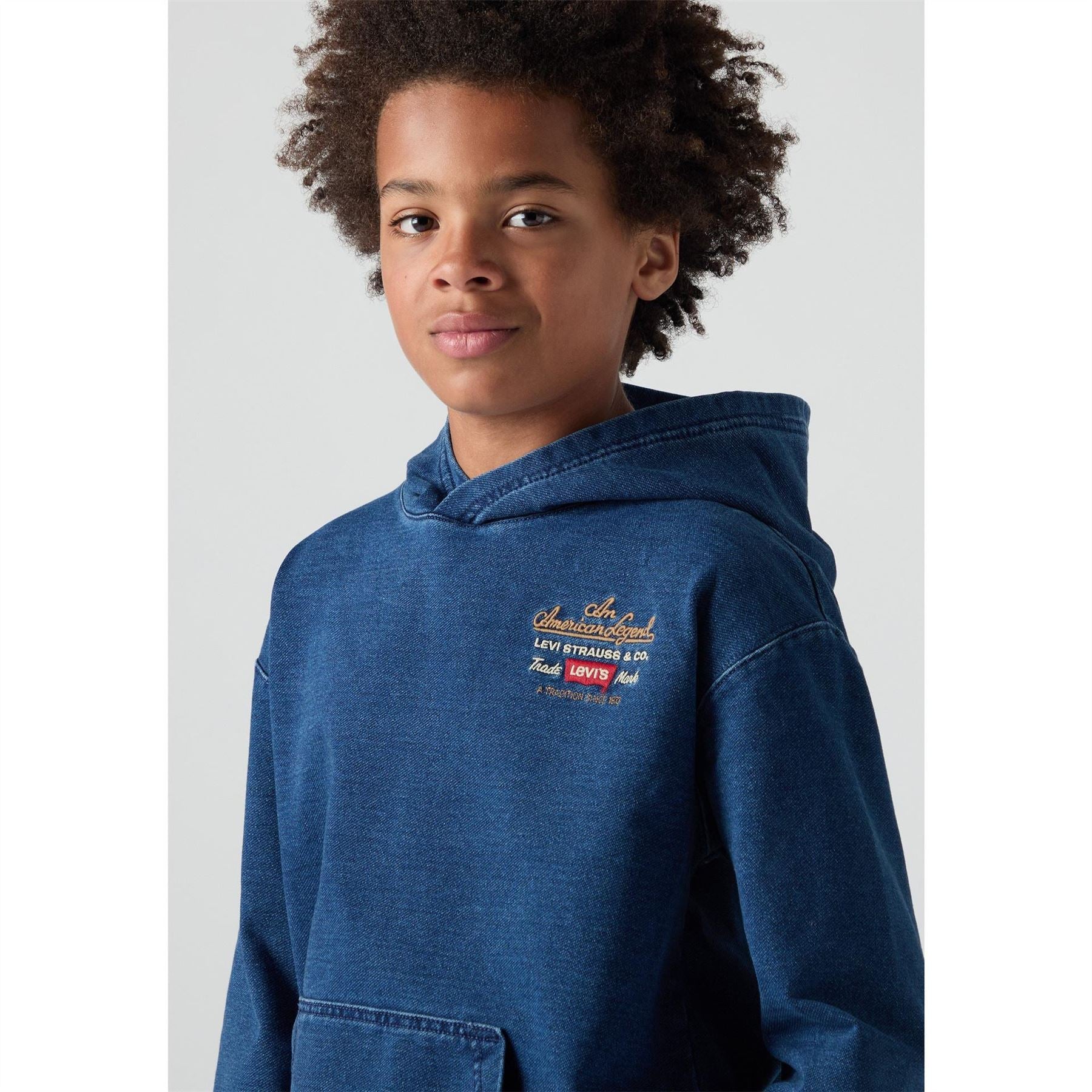 Levis Denim Hoodie Jn54