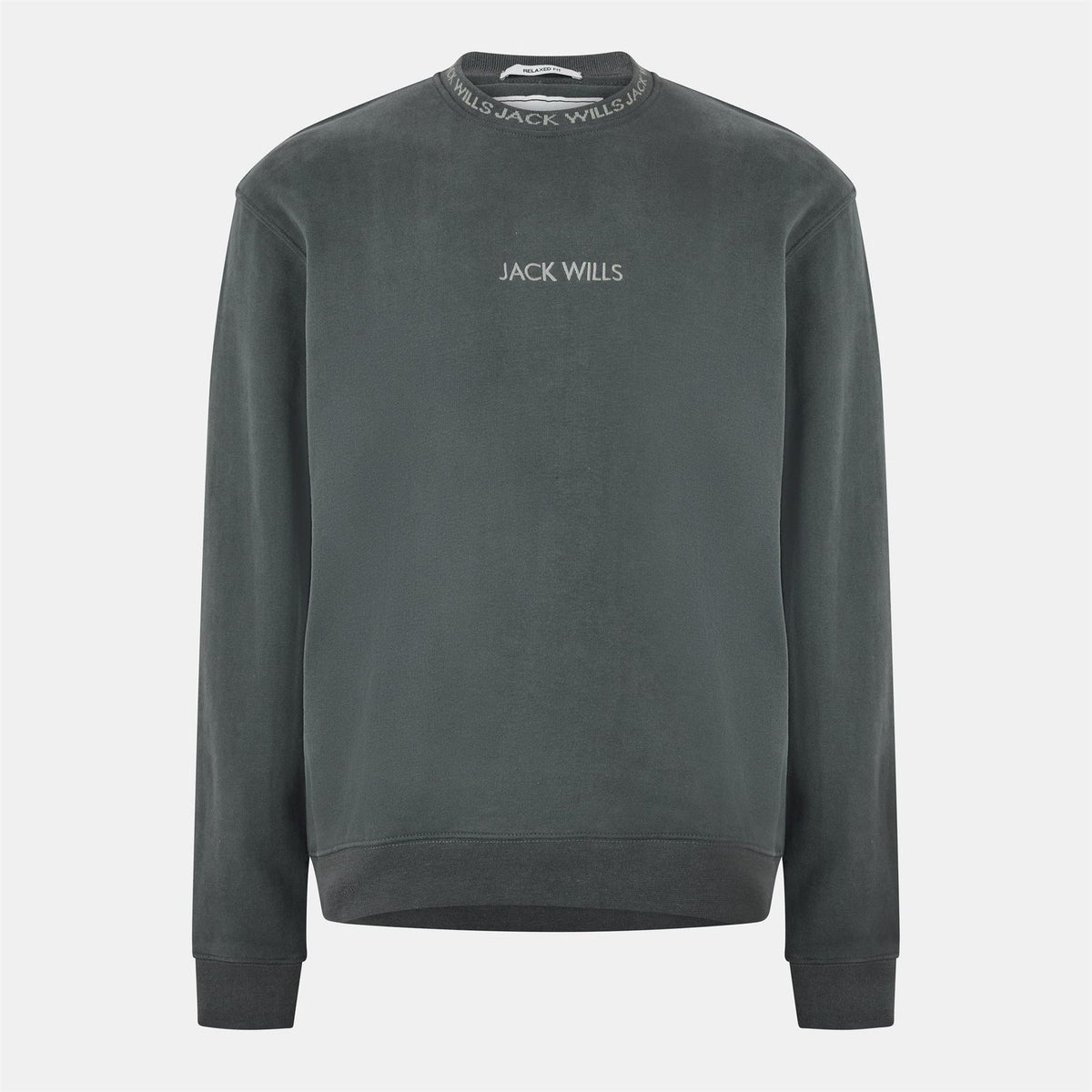 Jack Wills Mens Jacquard Crew Sweatshirt
