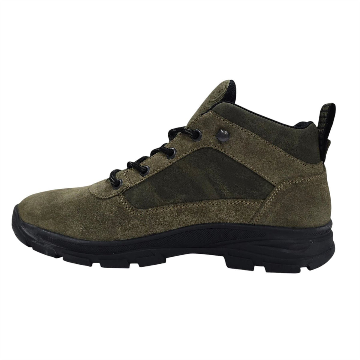 Firetrap Delia Premium Leather Ankle Lace Up Hiker Rugged Boots
