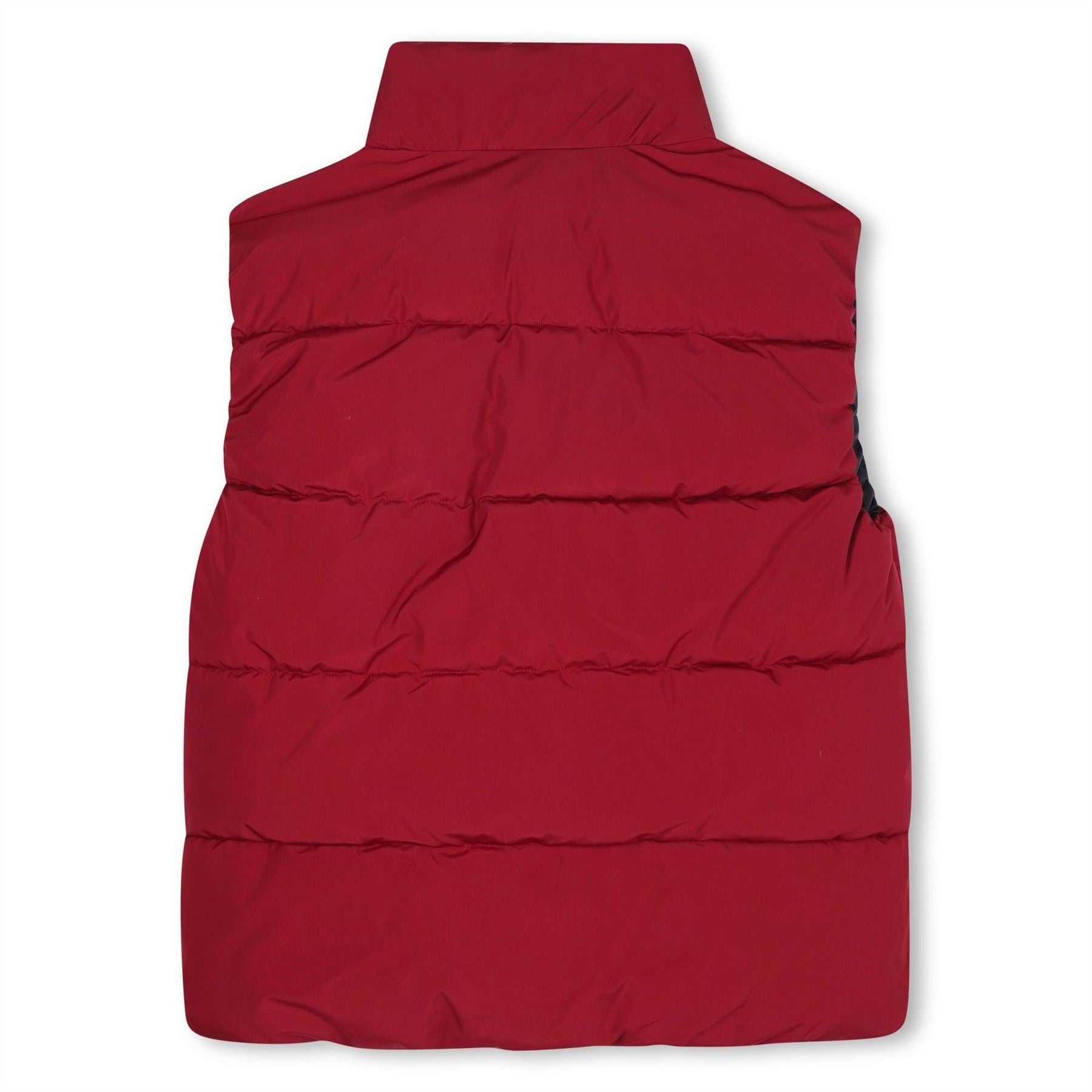 Boss Padded Horizontal Stitching Flap Pocket Puffer Coat