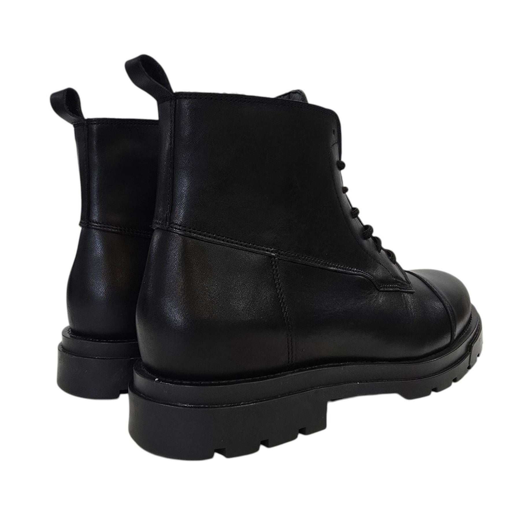 Firetrap Albon Leather Ankle Lace Up Hiker Rugged Boots