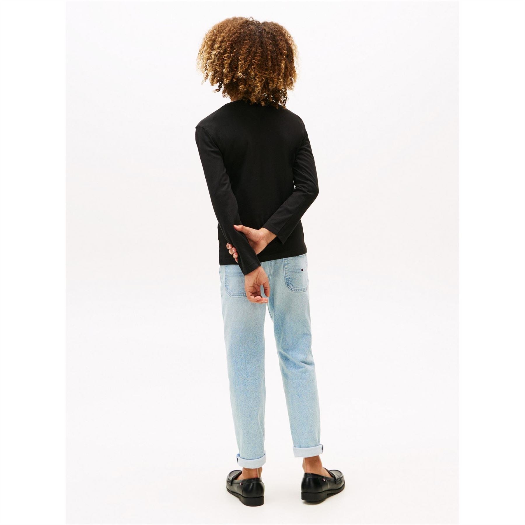 Tommy Hilfiger Crew Neck Regular Fit Long Sleeve T-Shirt