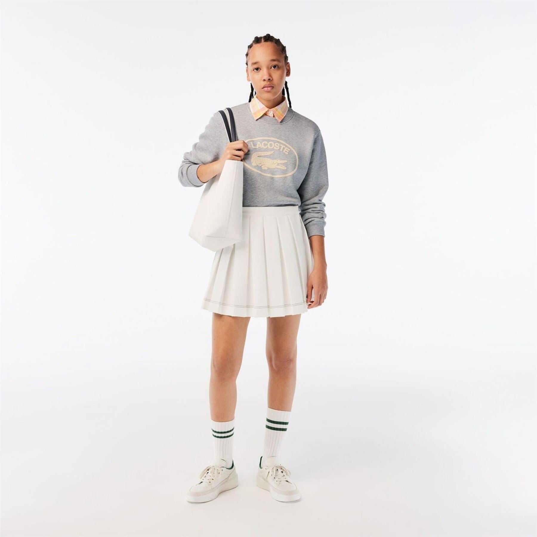 Lacoste Fit Organic Cotton Fleece Sweatshirt