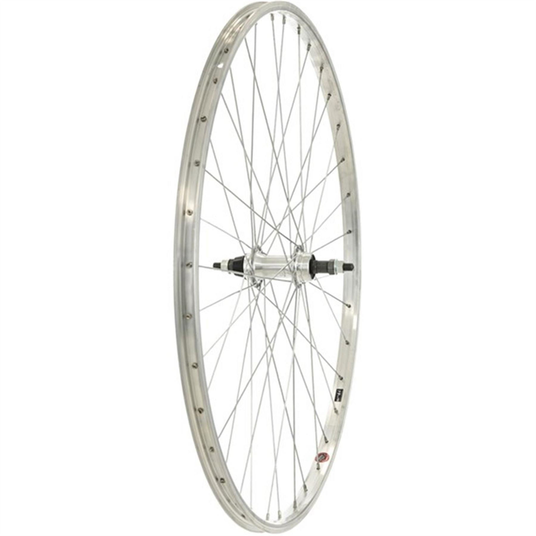 Raleigh 26 Rear Rim Brake Nutted Wheel   Free Wheel