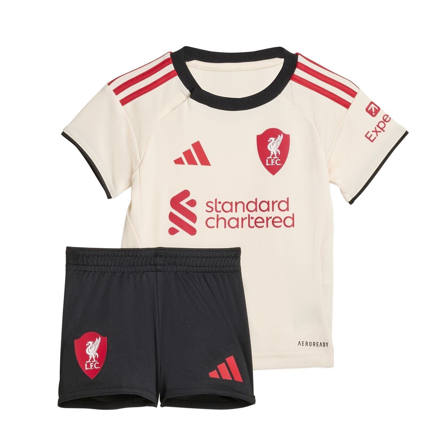 adidas Liverpool Away Minikit 2025 2026 Babies