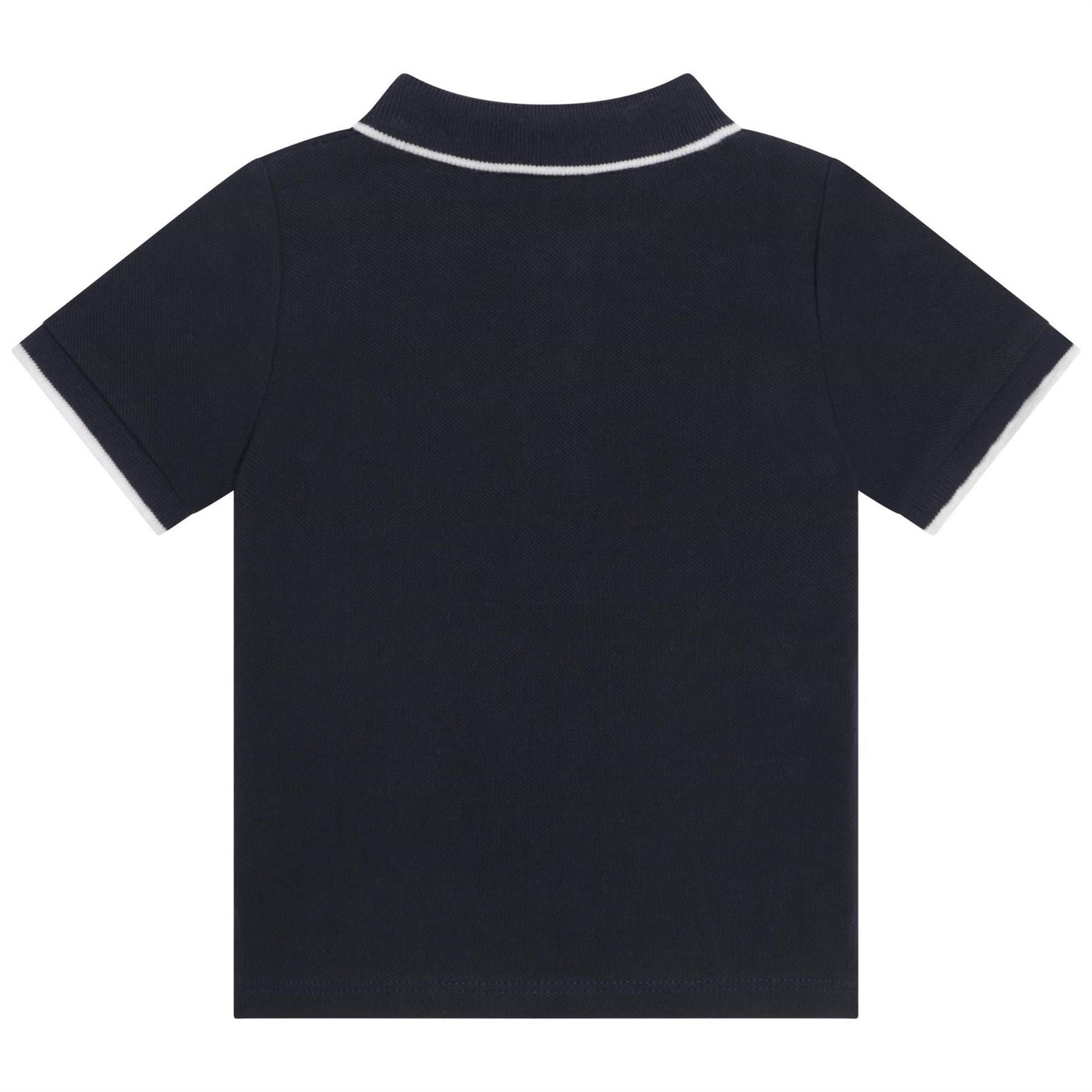 Boss Small Logo Cotton Short Sleeve Polo Shirt