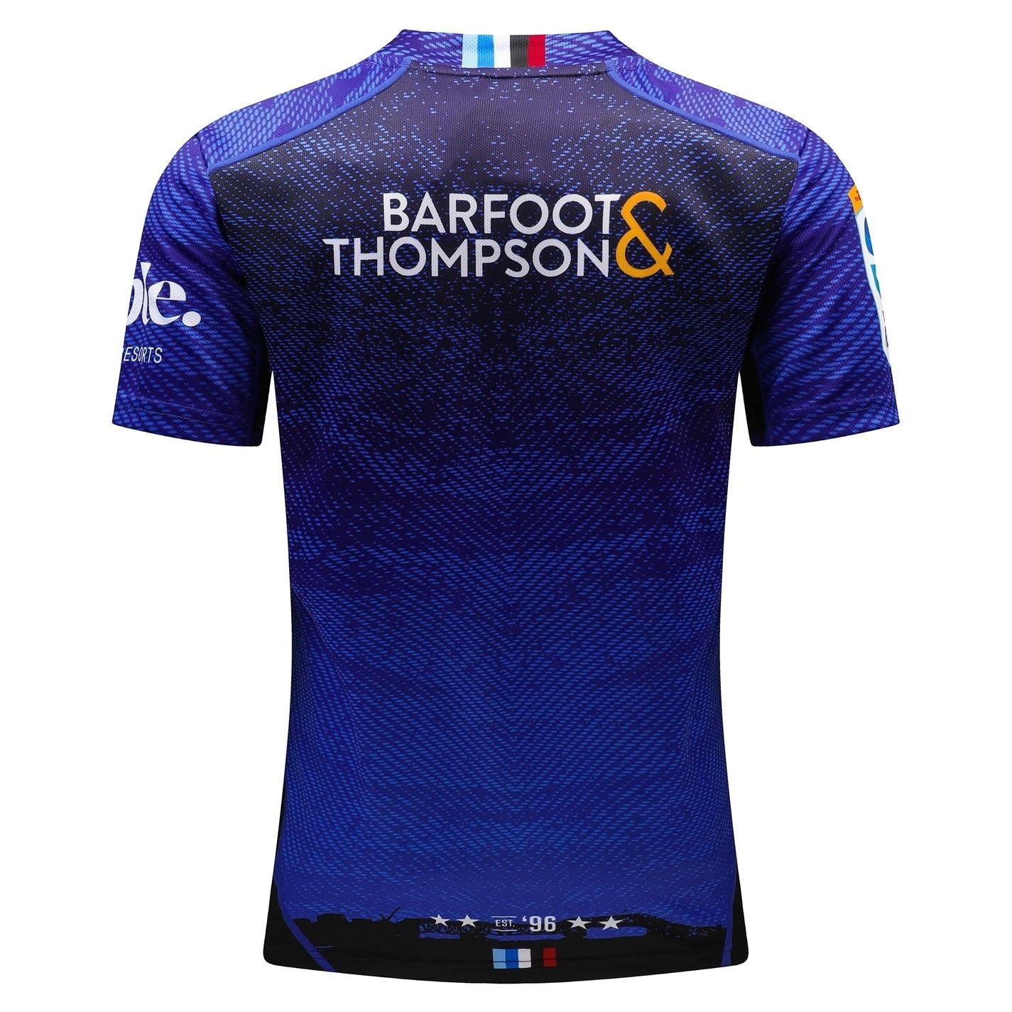 Classic Sportswear Blues 2024 V-Neck Regular Fit Shirt