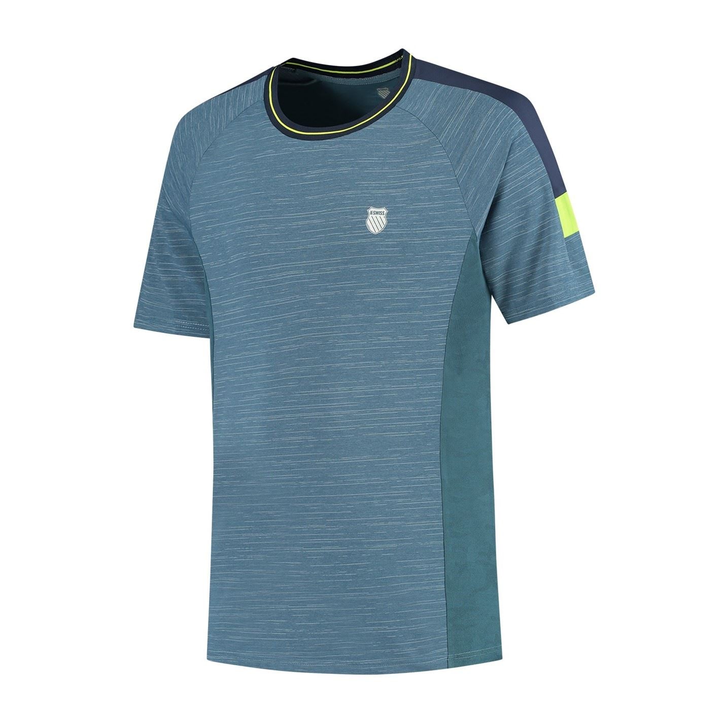 K Swiss Hypercourt Crew Neck Regular Fit T-Shirt