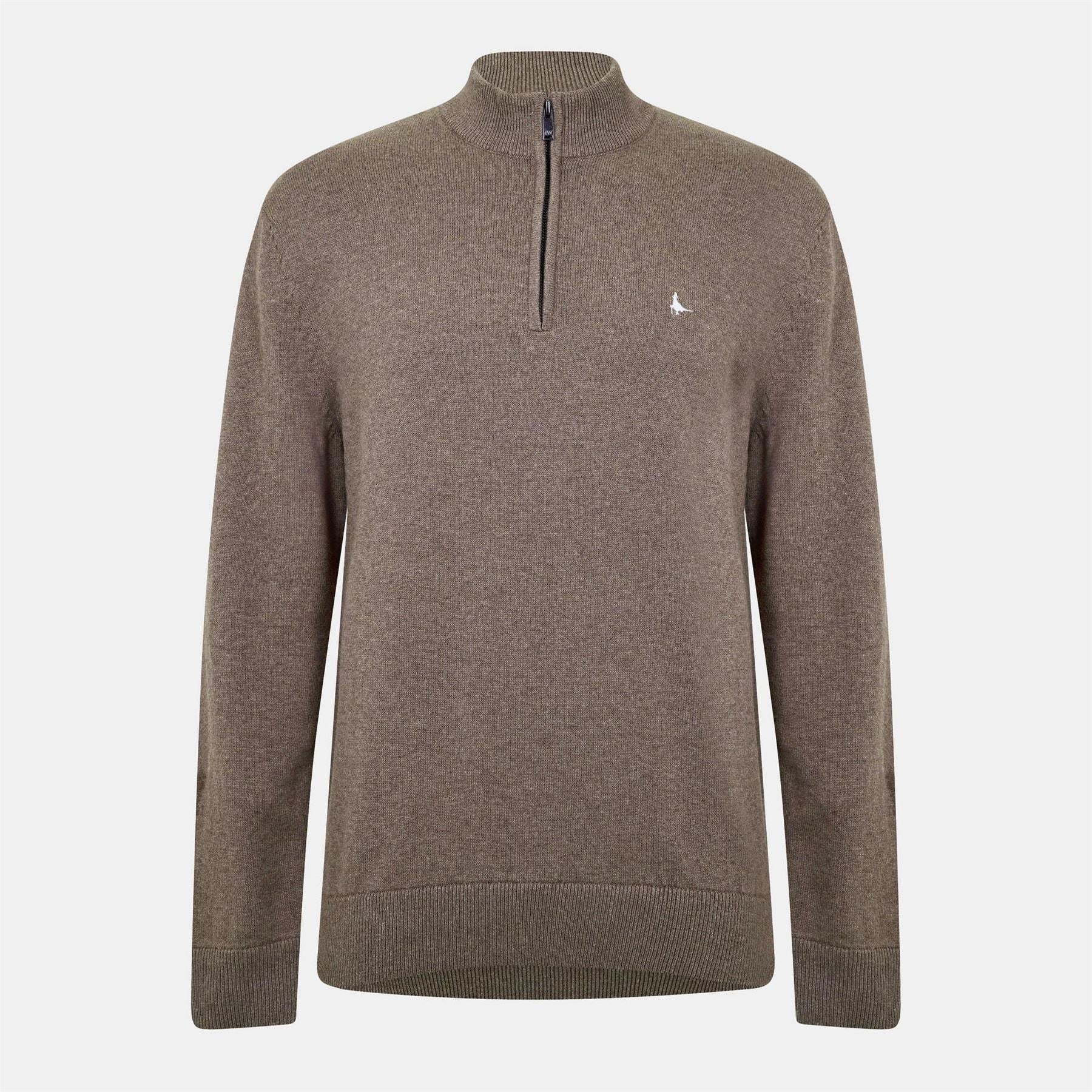 Jack Wills Mens Funnel Neck Half Zip Jumper