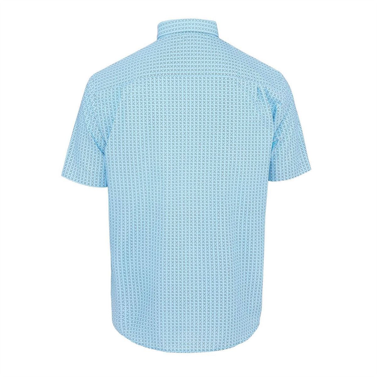 Fabric Mens Short Sleeve Poplin Shirt