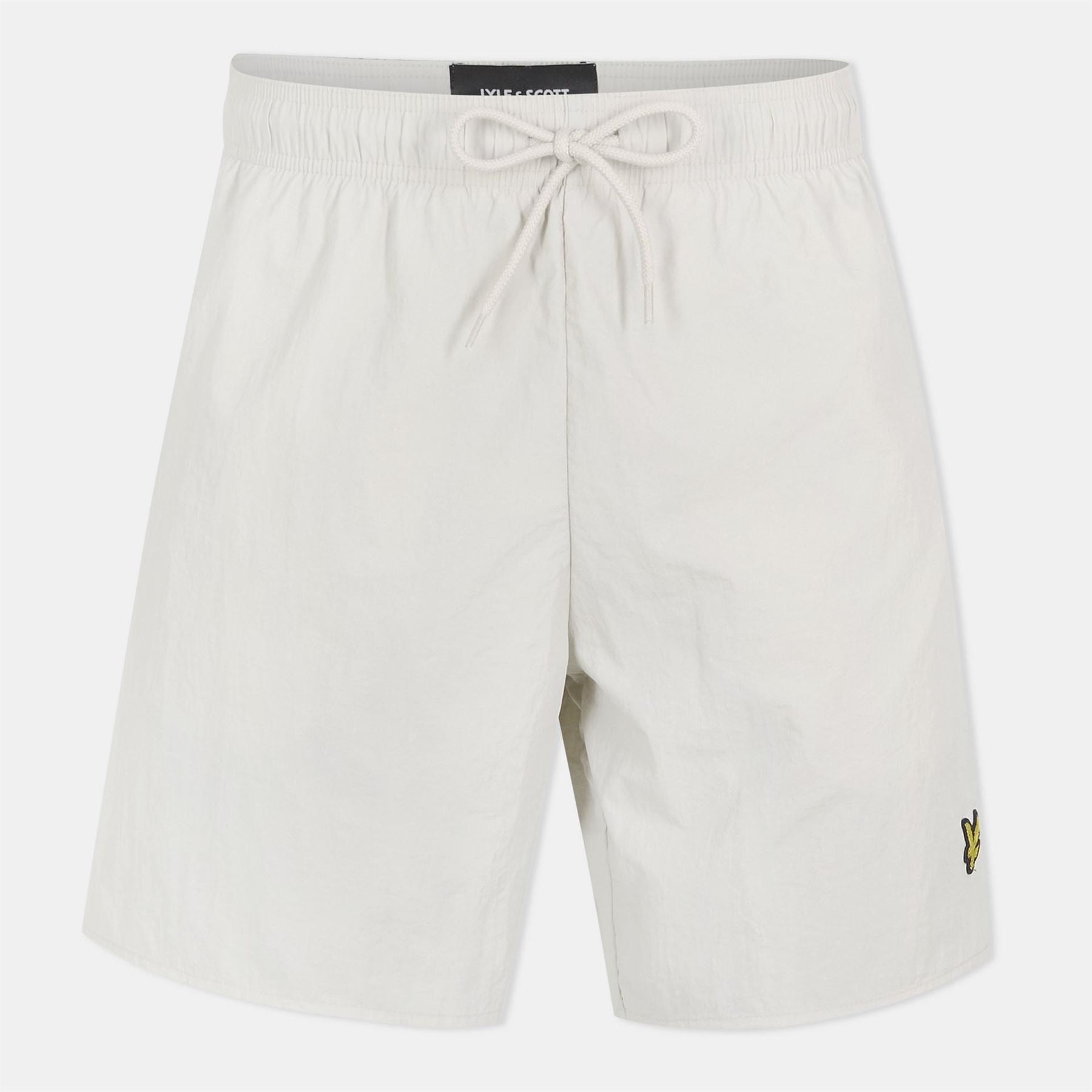 Lyle and Scott Plain Swimming Logo Print Shorts