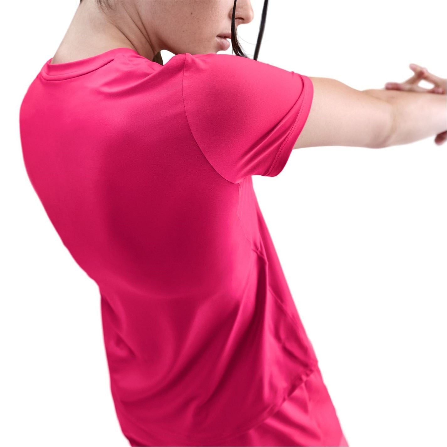 Nike Womens Dri Fit One Standard Fit Short Sleeve Top