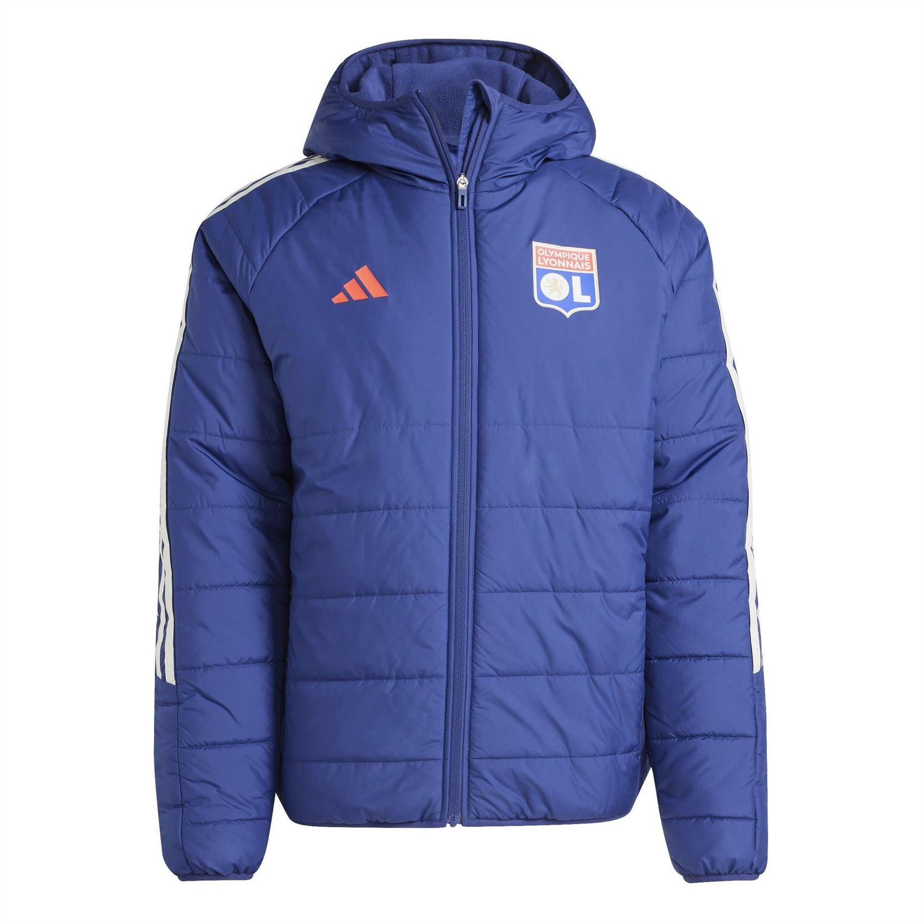 adidas Mens Olympique Lyonnais Winter Jacket