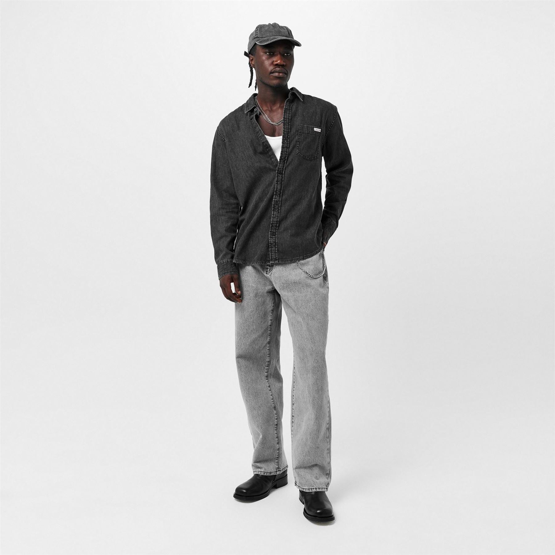 Calvin Klein Jeans Ckj Vail Long Sleeve Denim Shirt