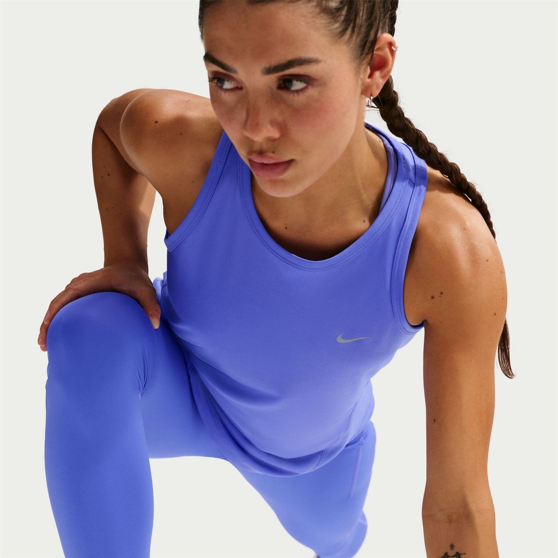 Nike Tempo Crew Neck Sleeveless Jersey Tank