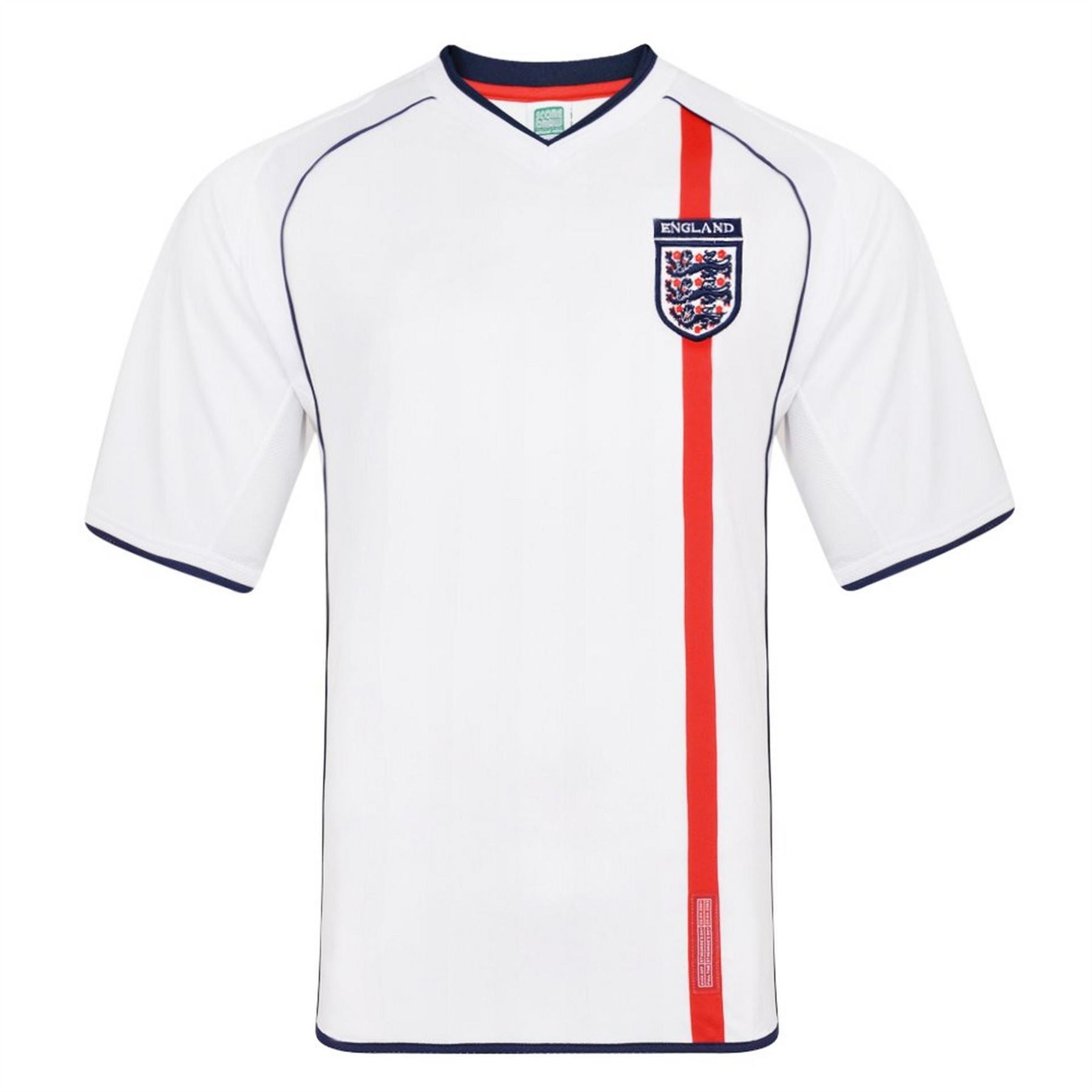Score Draw Draw England Home Shirt 2002