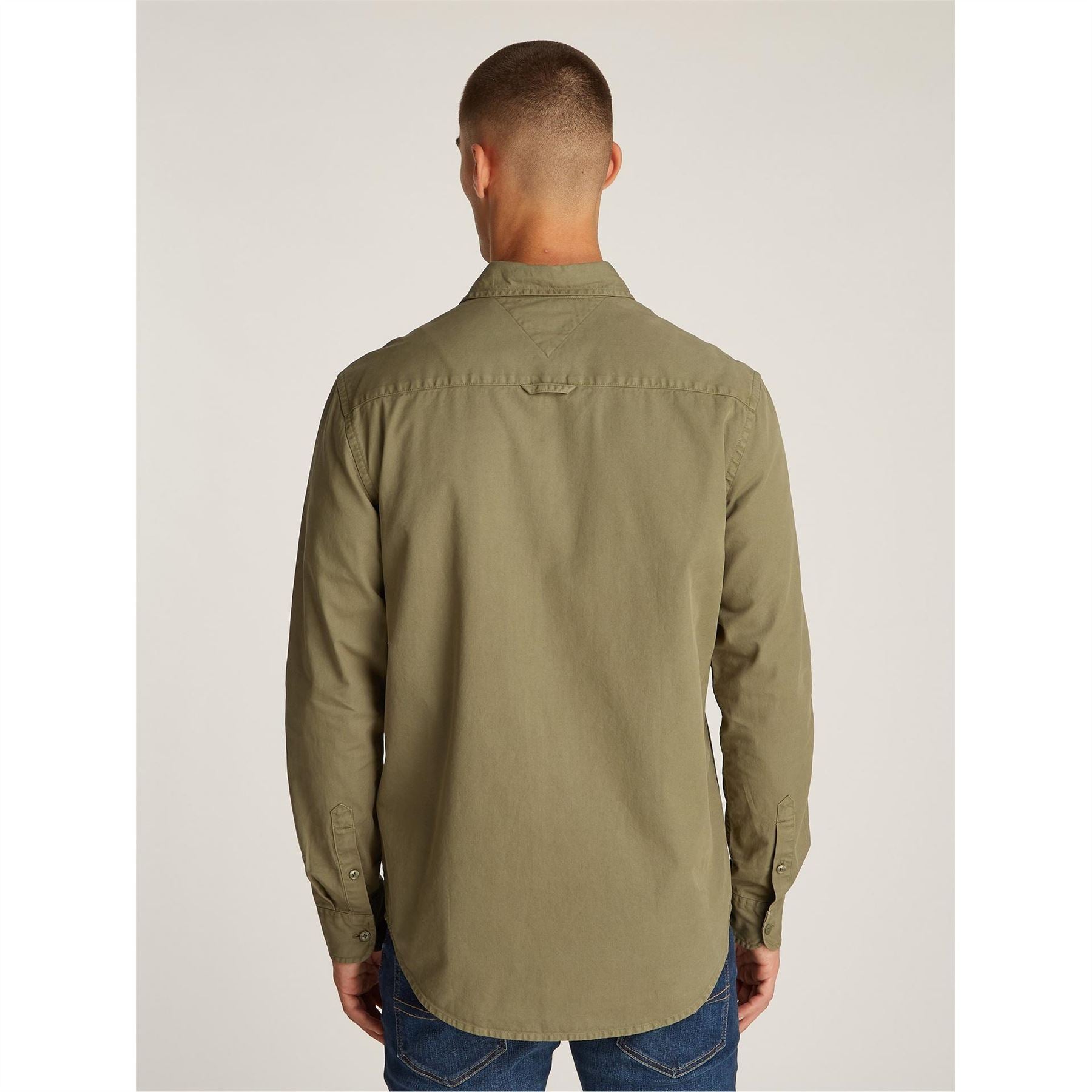 Tommy Jeans Regular Washed Twill Overshirt