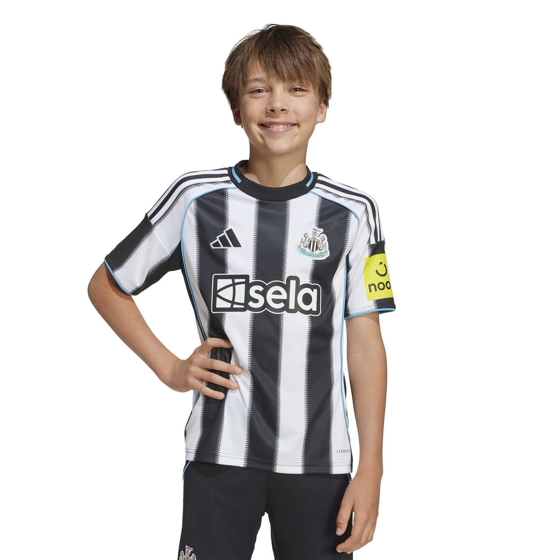 adidas Newcastle United Home Shirt 2025 2026 Juniors