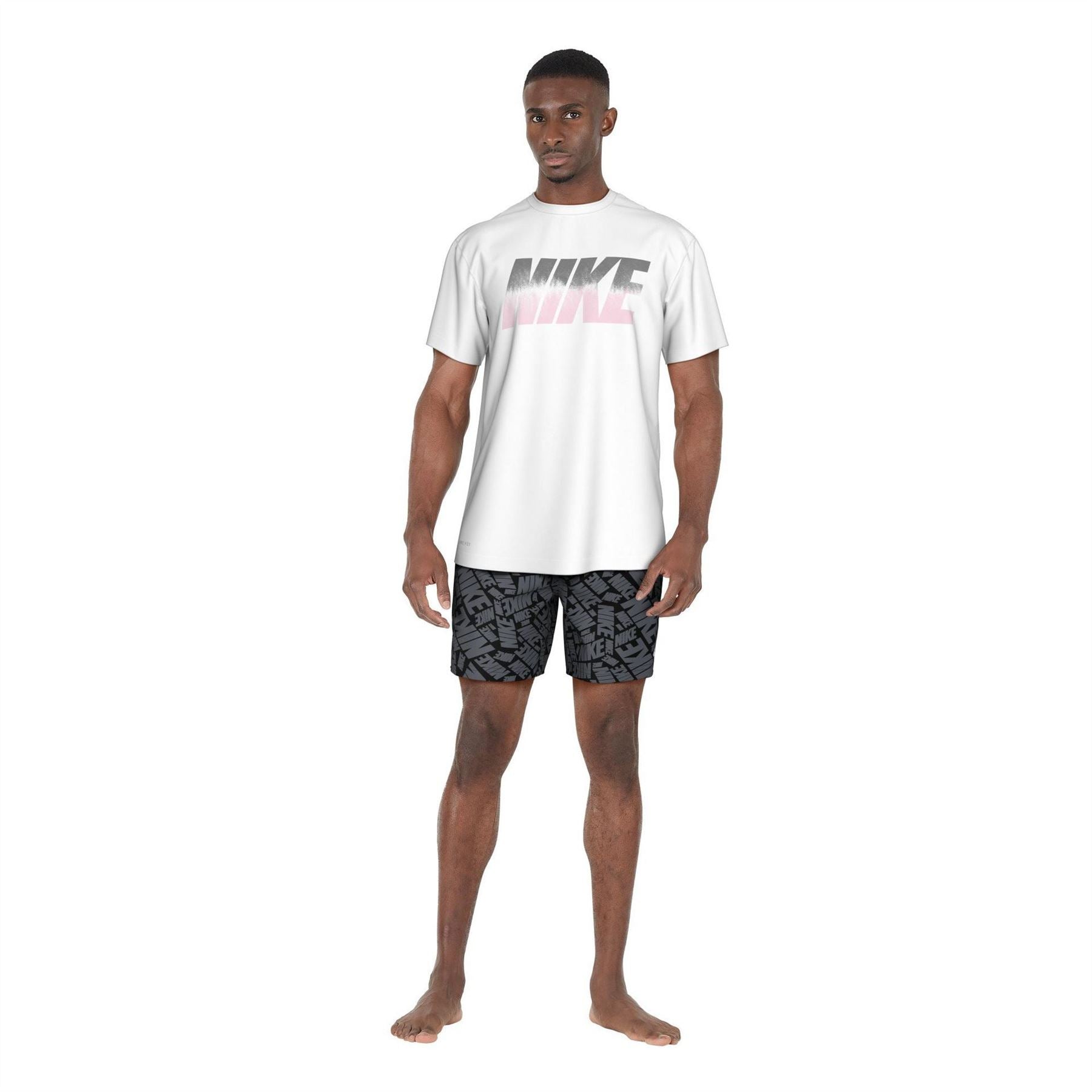 Nike Mens Ocean Merge Short Sleeve Hydroguard