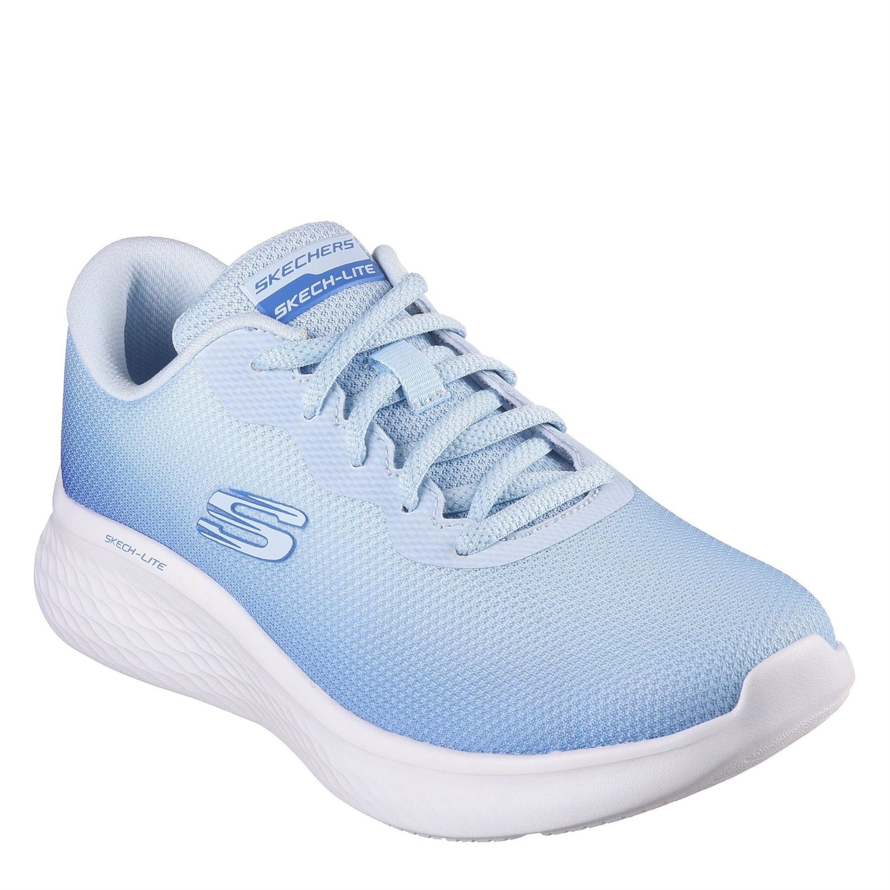 Skechers Womens Engineered Mesh Lace Up W Ai Slip On Trainers