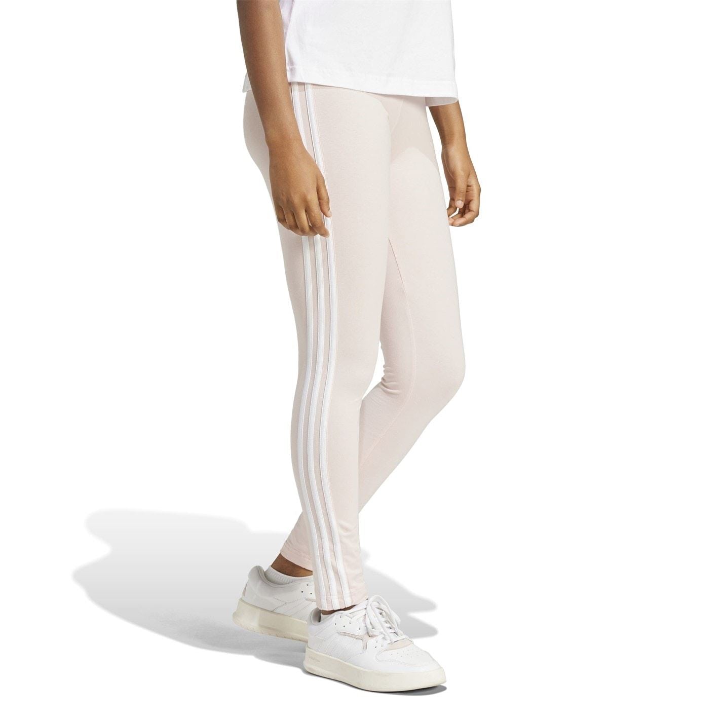 adidas Womens Essentials 3 Stripe Leggings