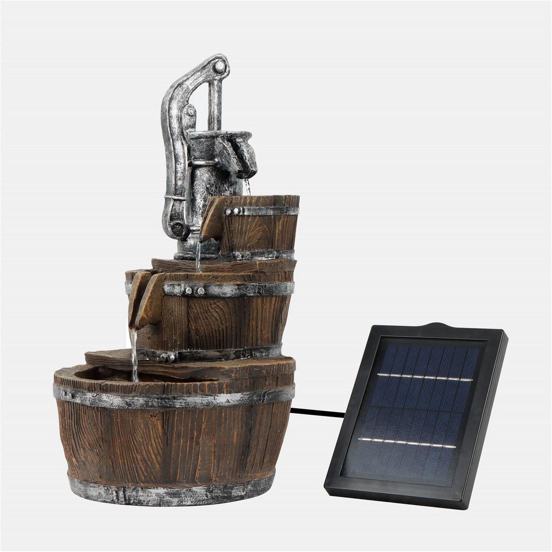Streetwize Water Feature   Traditional Pump And Buckets Fountain