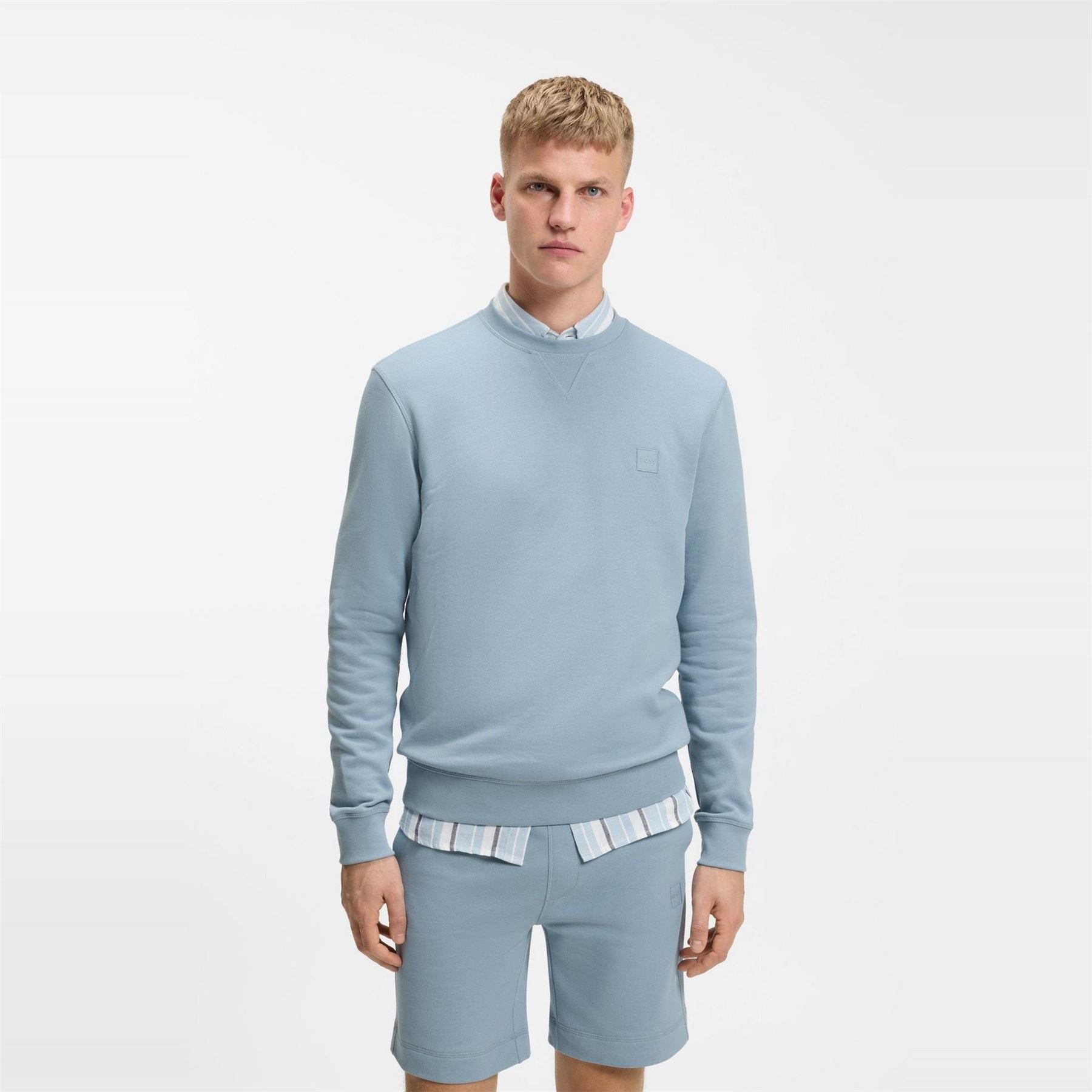 Boss Orange Long Sleeve Premium Cotton Sweatshirt (westart Crew Neck)