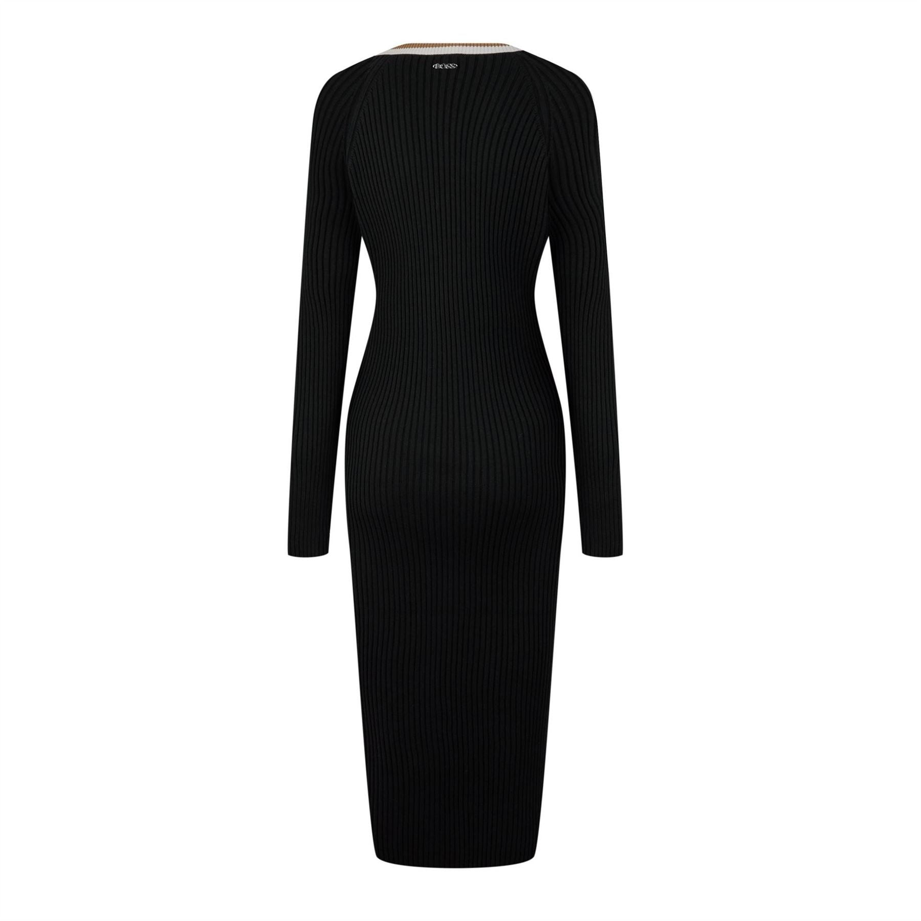 Boss Ficina Knitted Dress, Figure Flattering Design