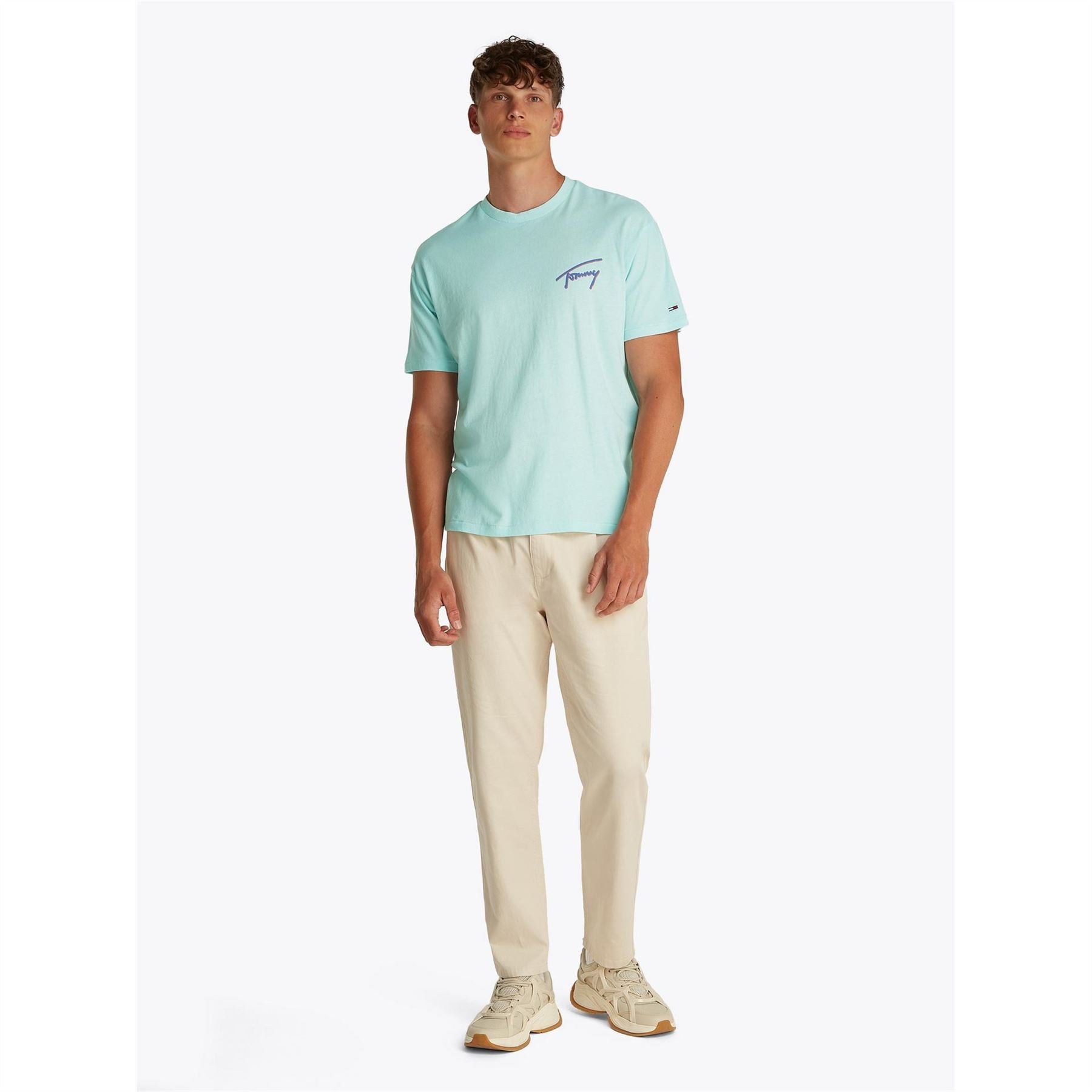 Tommy Jeans Timmy Regular Fit Lettering Graphic T-Shirt