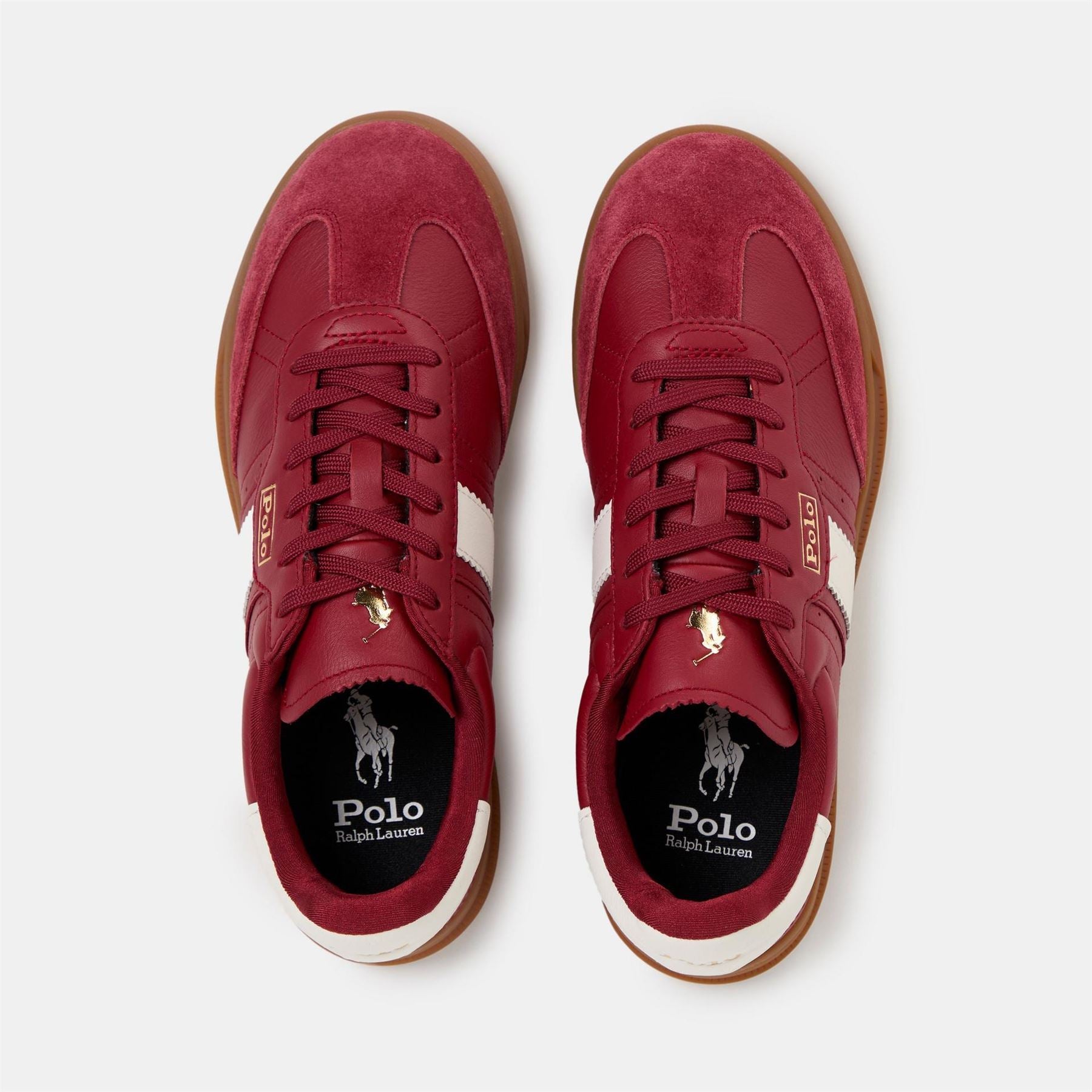 Polo Ralph Lauren Leather Court Trainers