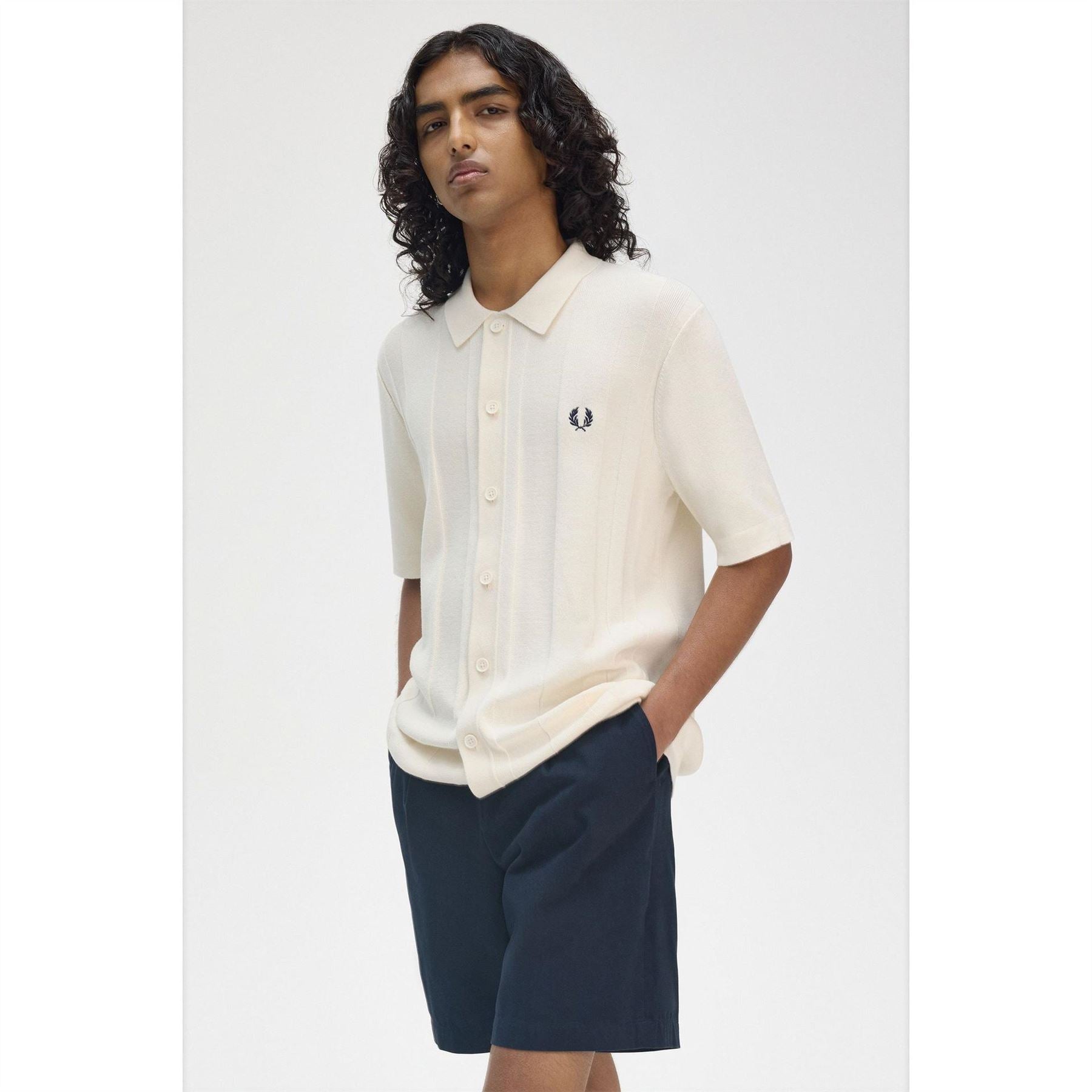 Fred Perry Short Sleeve Plain Shirt