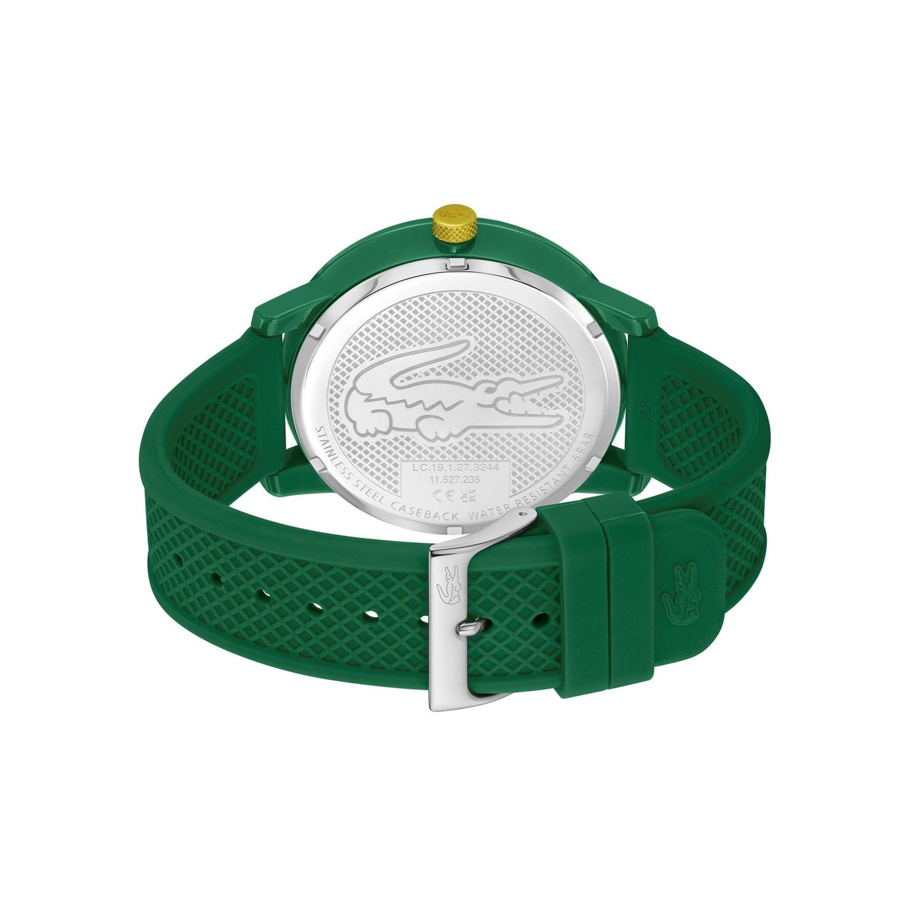 Lacoste Gents 12.12 Hero Silicone Strap Watch