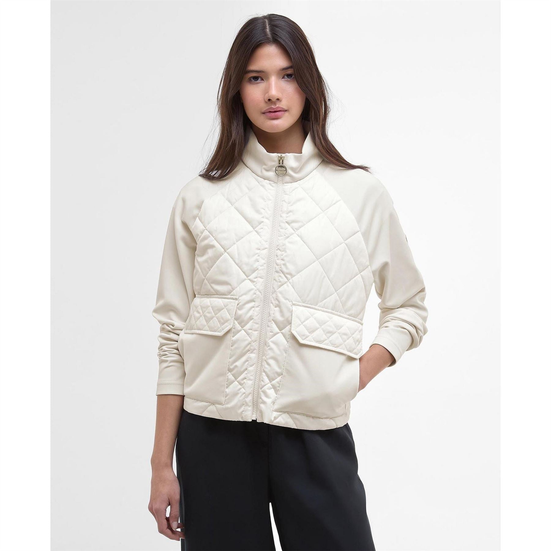 Barbour International B.intense Ebony Quilted Jacket