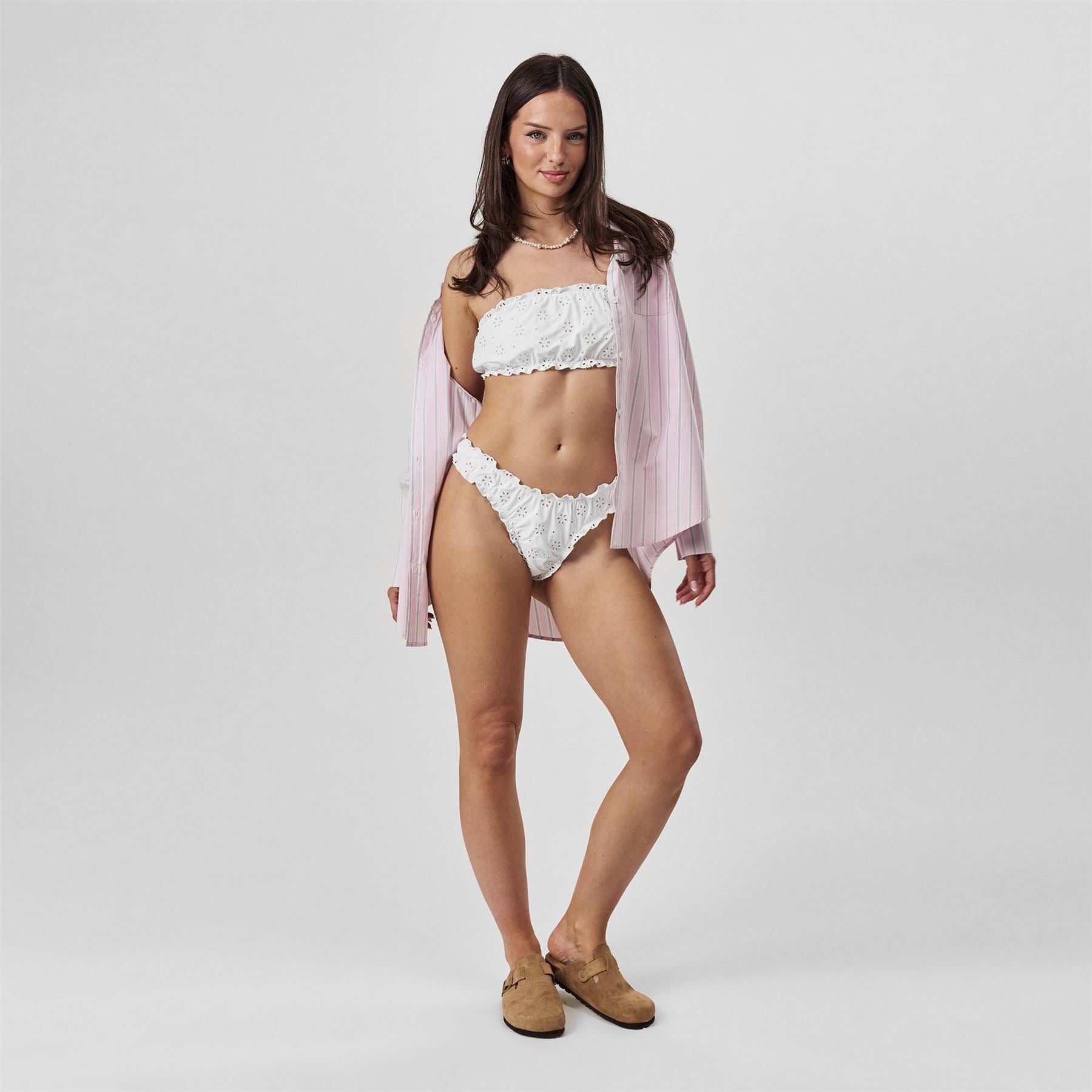 Jack Wills Floral Patterned Tanga Bikini Bottom